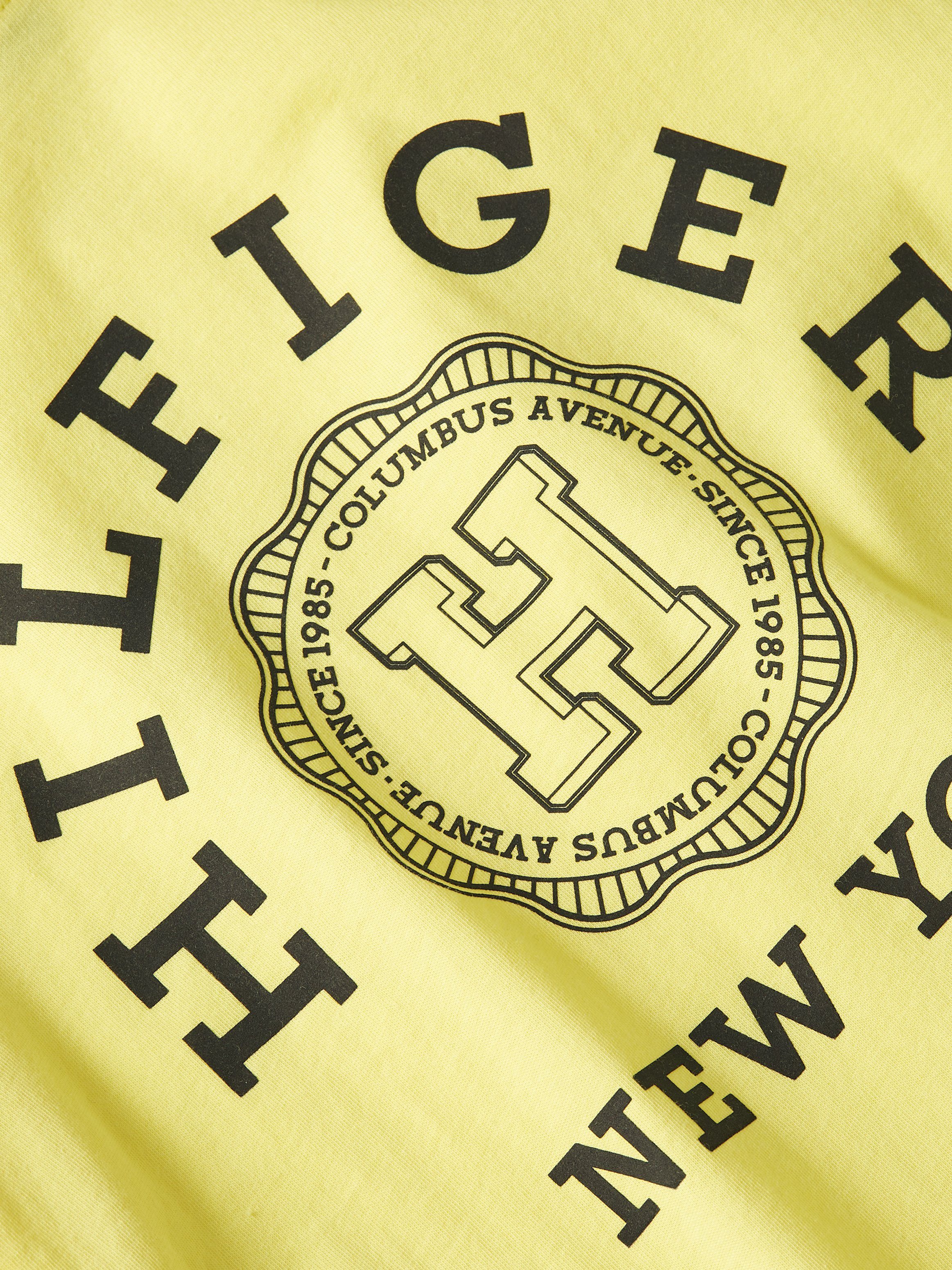 Tommy Hilfiger Shirt met print HILFIGER COIN TEE met markante print