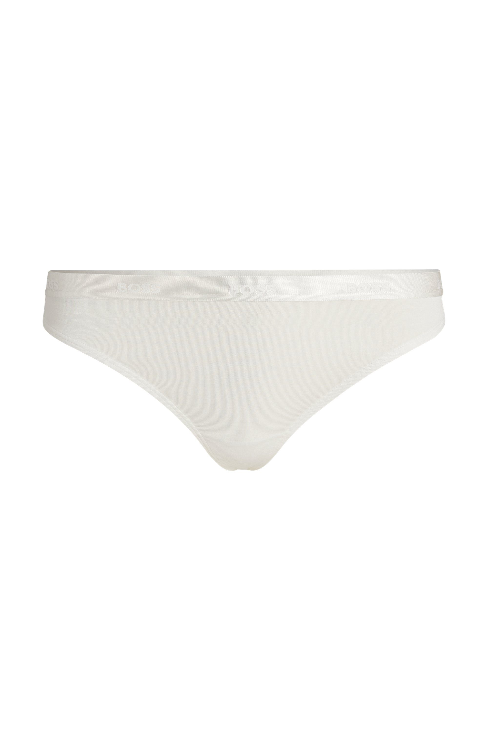 BOSS String THONG CI met boss logotekst op de tailleband