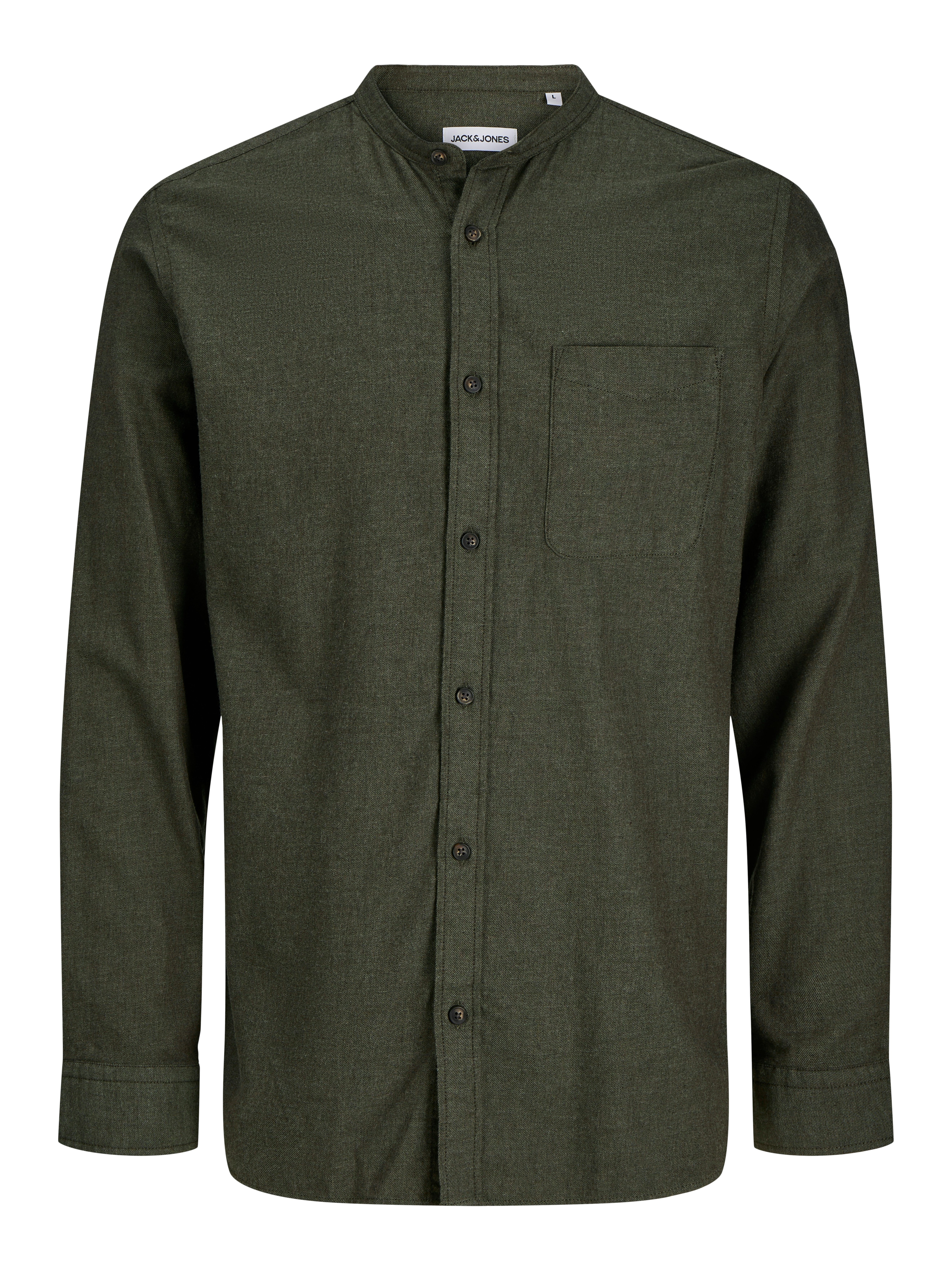 Jack & Jones Overhemd met lange mouwen JJEBAND MELANGE SHIRT L/S SN