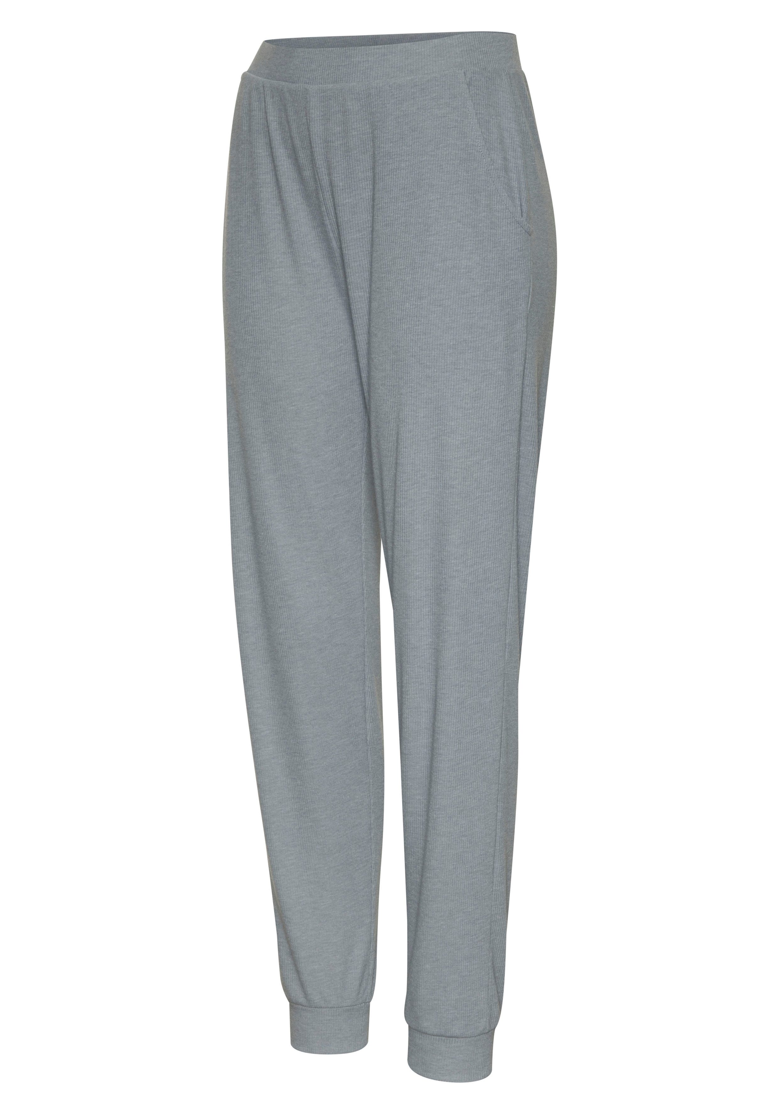 Vivance Dreams Pyjamabroek in zachte ribkwaliteit