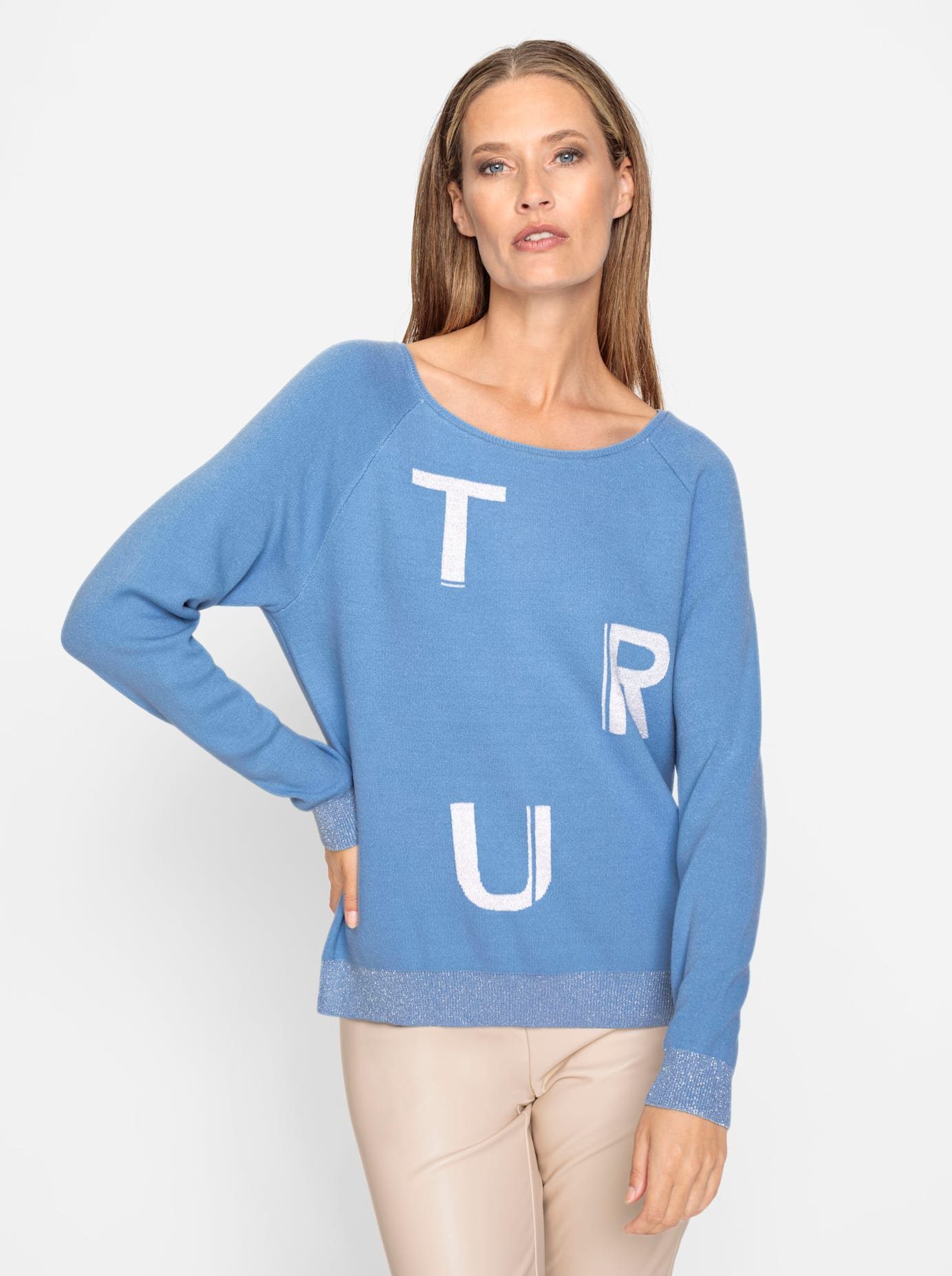 heine Trui met ronde hals Trui