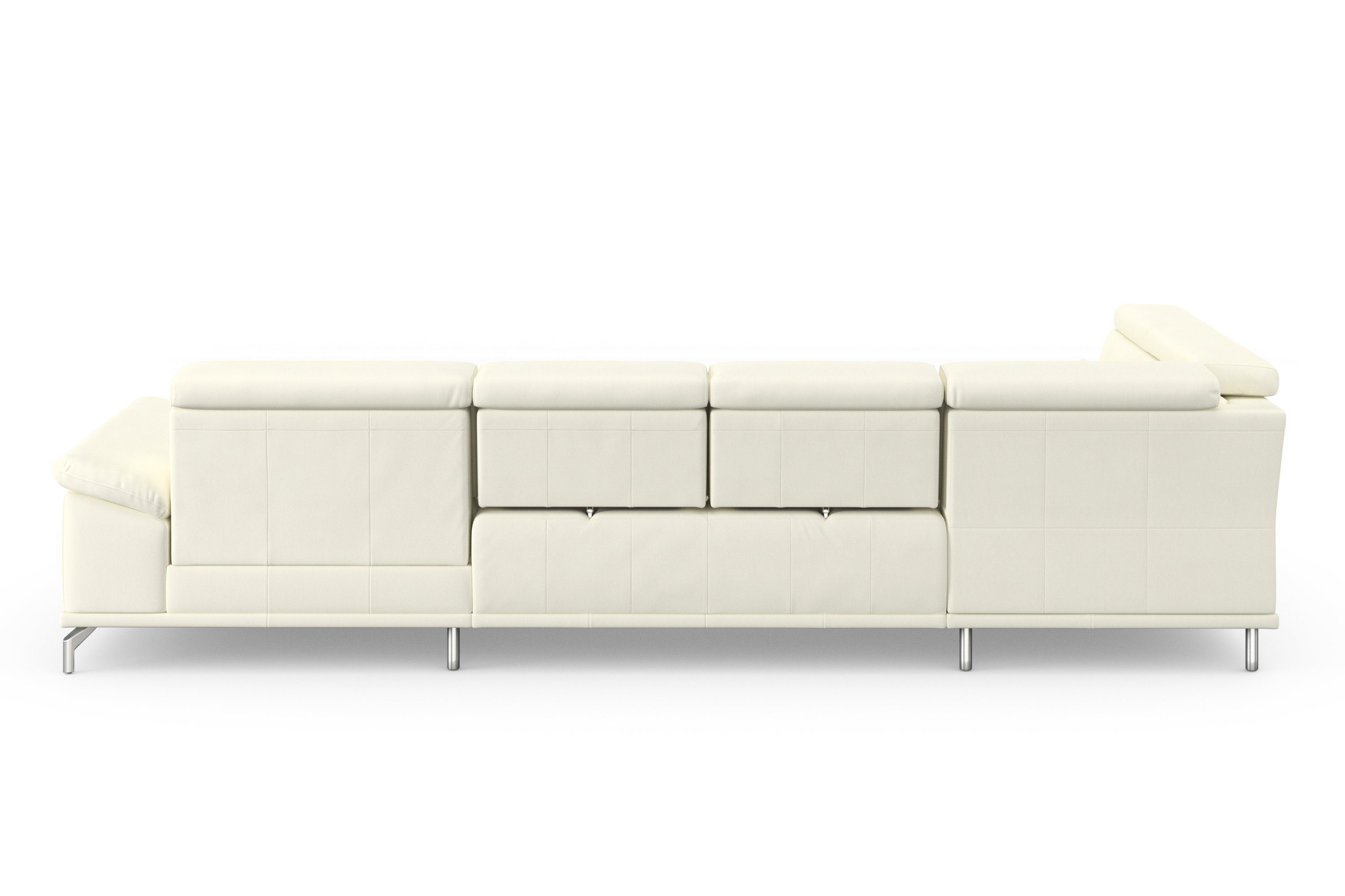 sit&more Zithoek Cabrio U-vorm, met zitdiepteverstelling, arm- en hoofdsteunverstelling