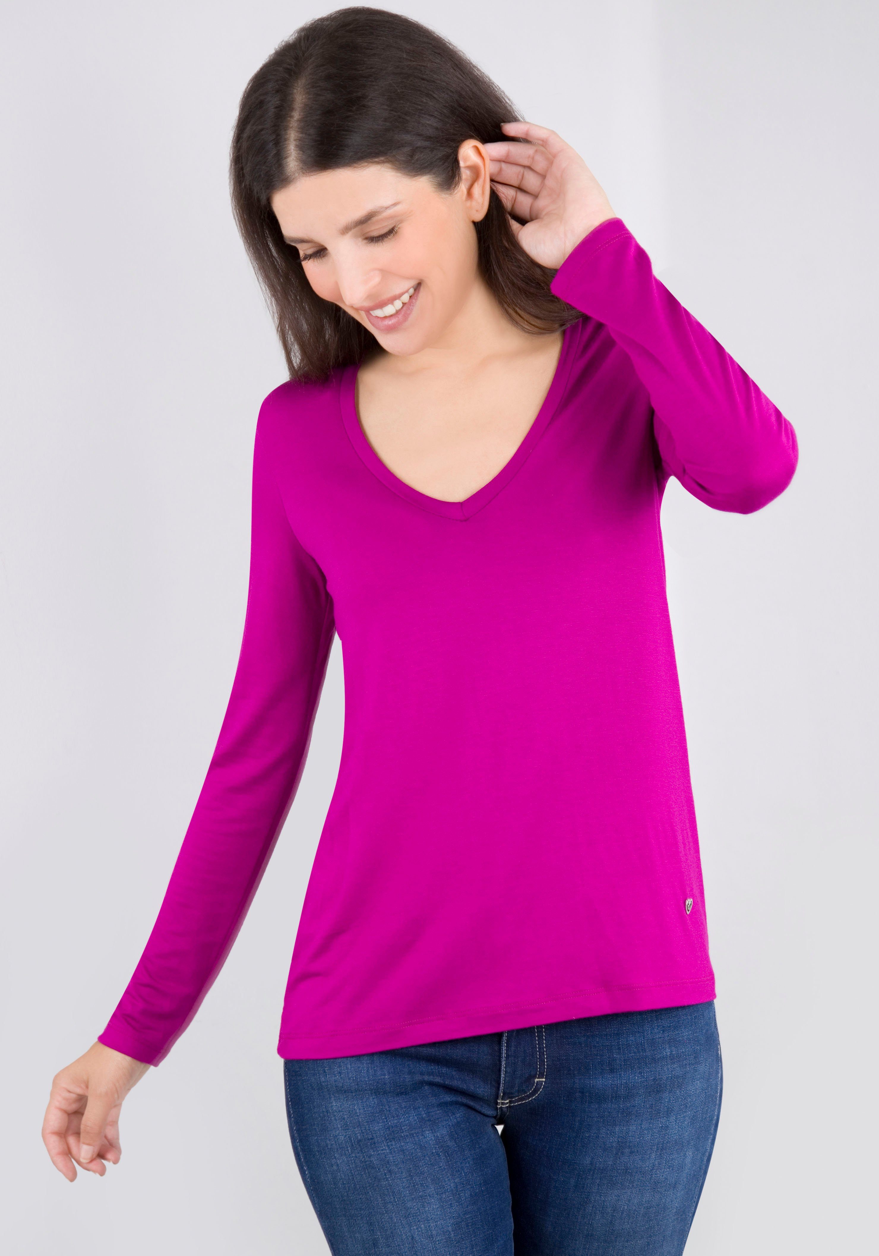 Please Jeans Shirt met lange mouwen