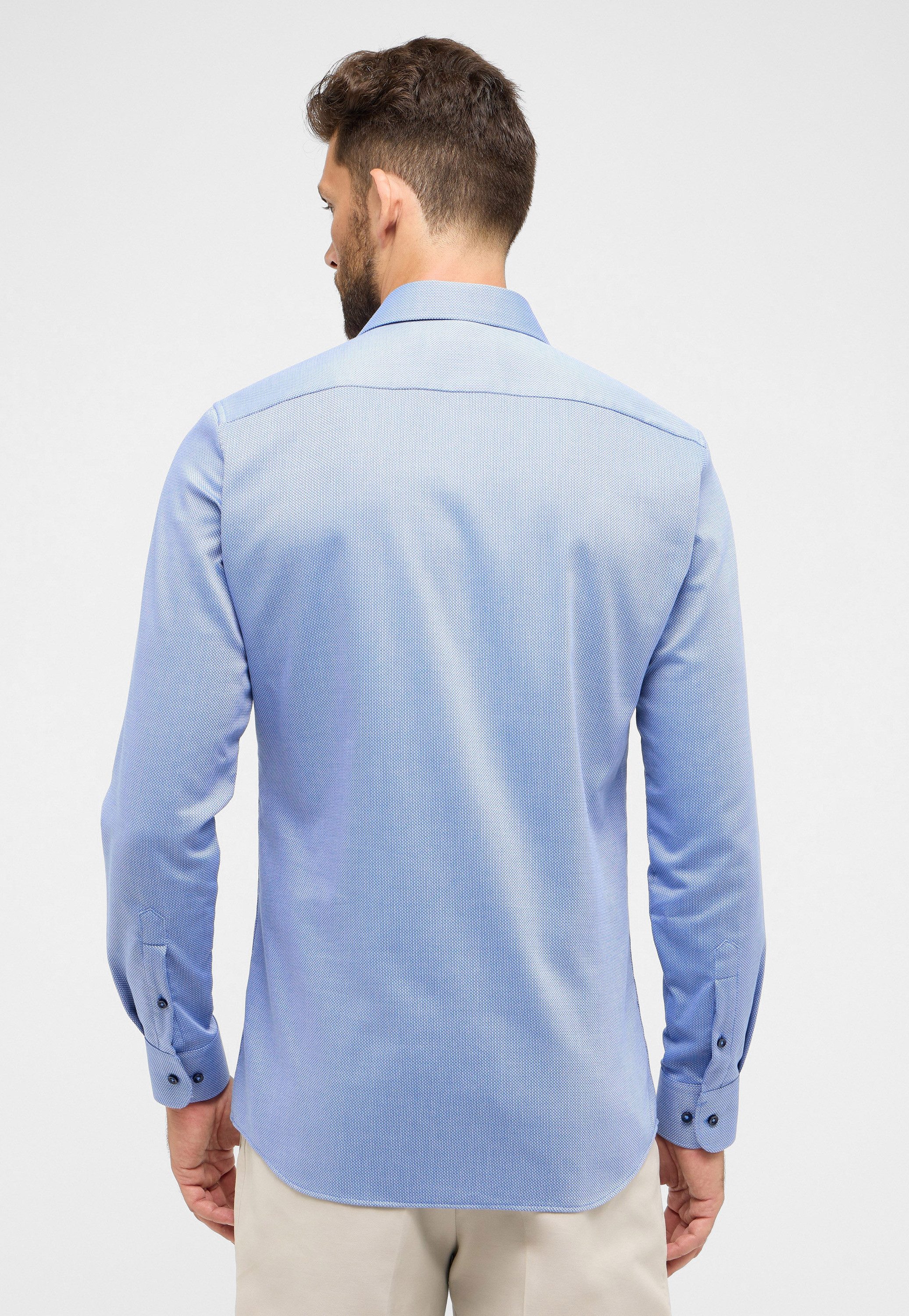 Eterna Overhemd met lange mouwen Slim fit