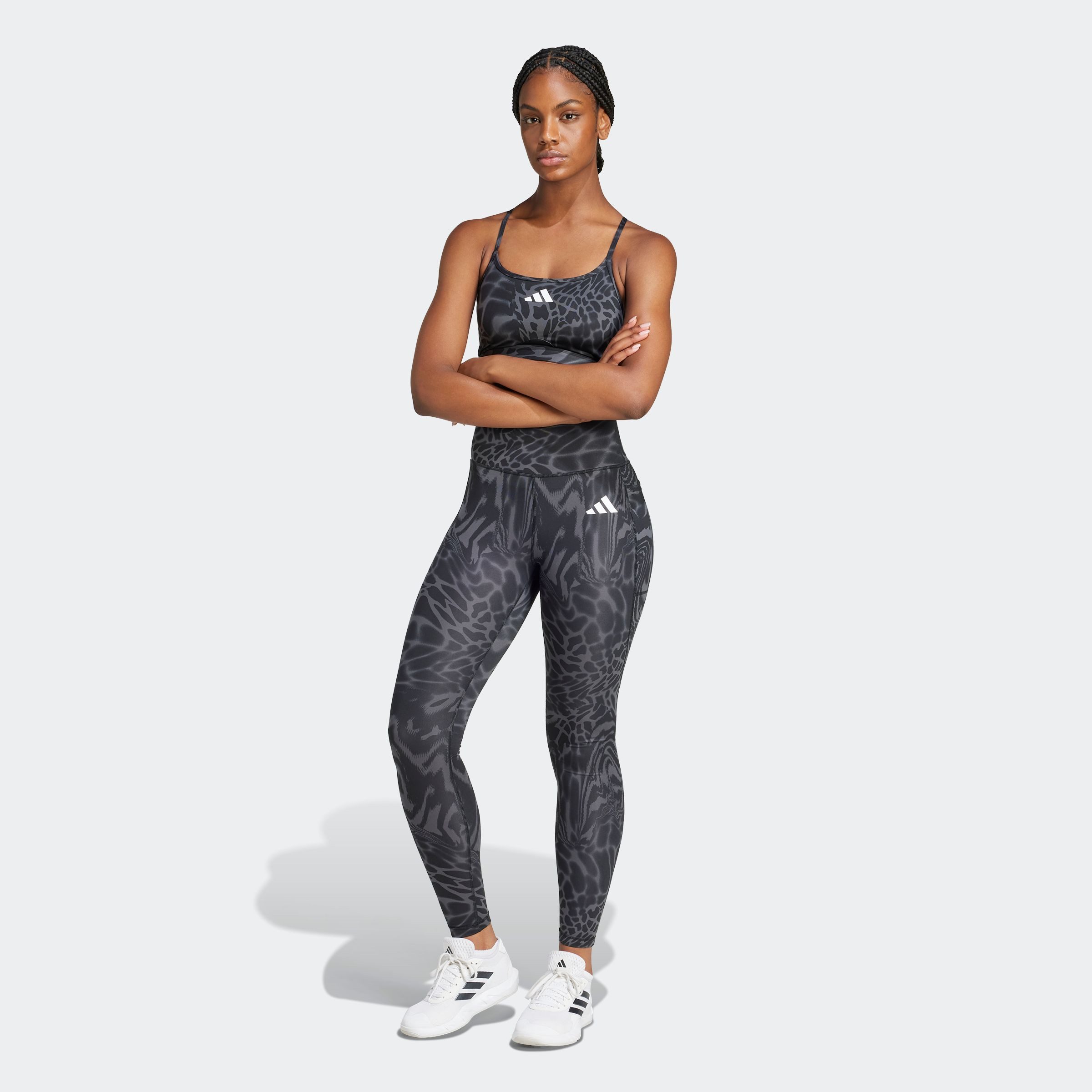 adidas Performance Sport-bh TE 3S AER AOP B (1-delig)