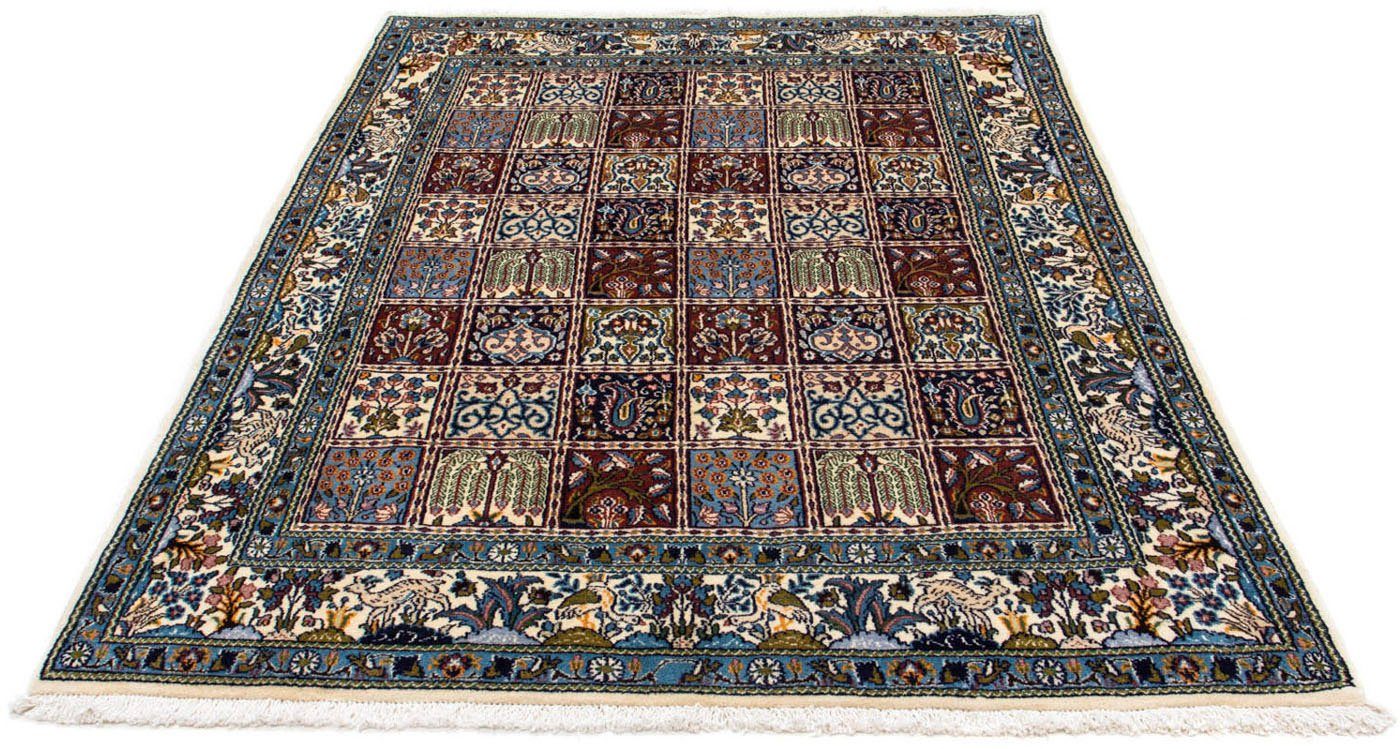 morgenland Wollen kleed Moud medaillon marone 231 x 157 cm Uniek exemplaar met certificaat