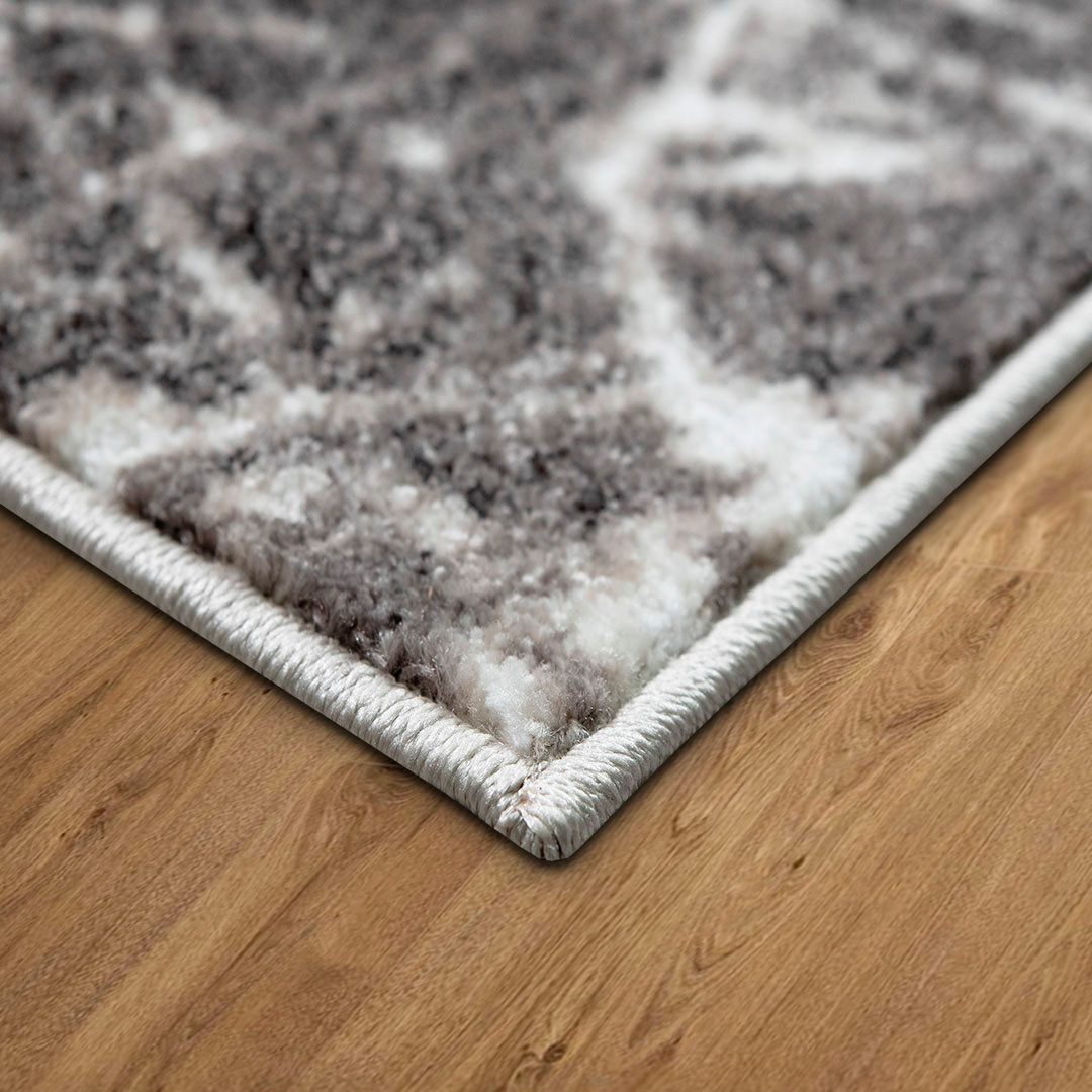 my home Vloerkleed Tjara Marmer-ontwerp, met bijzonder zachte pool, kortpolig, dichte kwaliteit