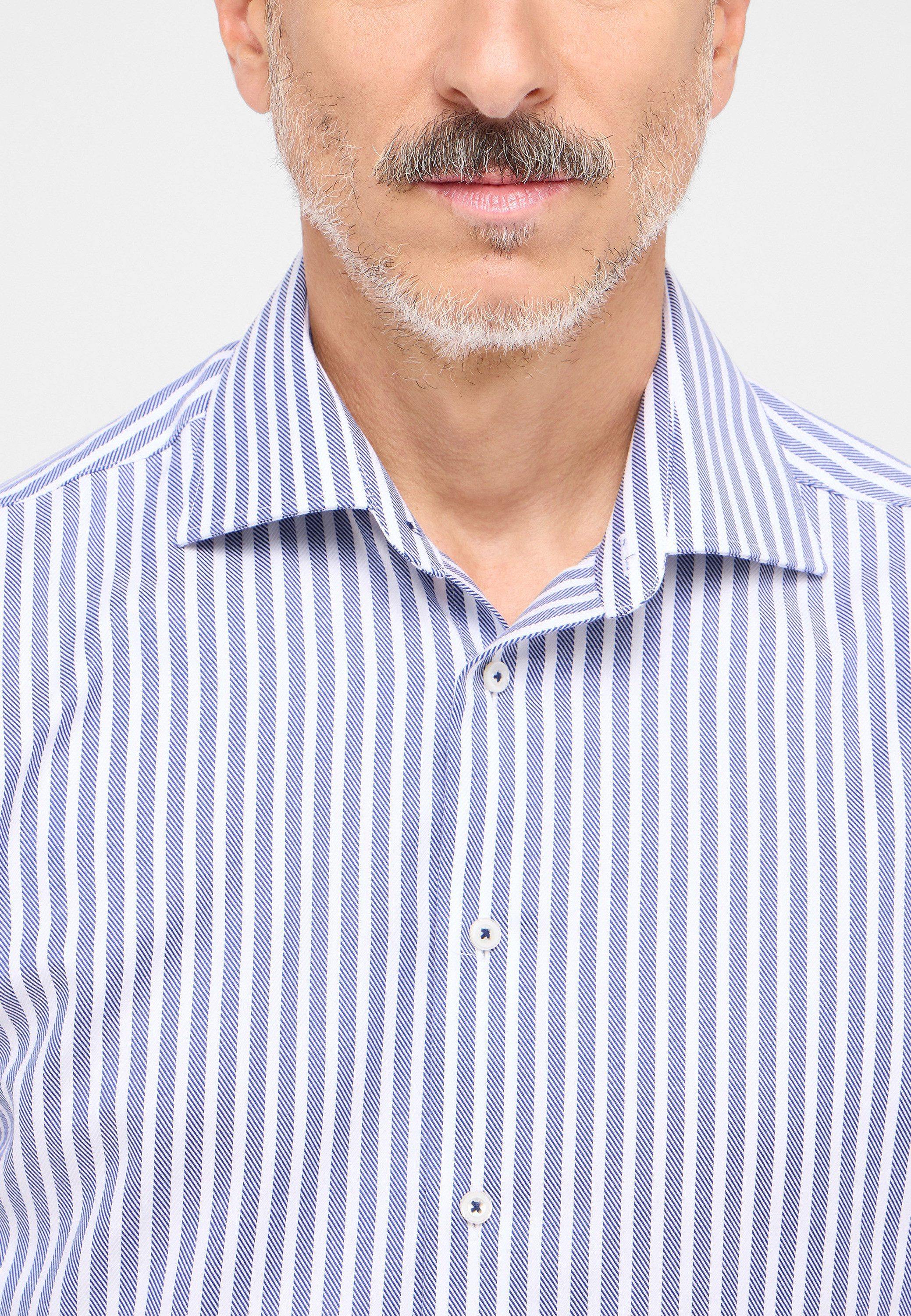Eterna Overhemd met lange mouwen Slim fit NON IRON (strijkvrij)
