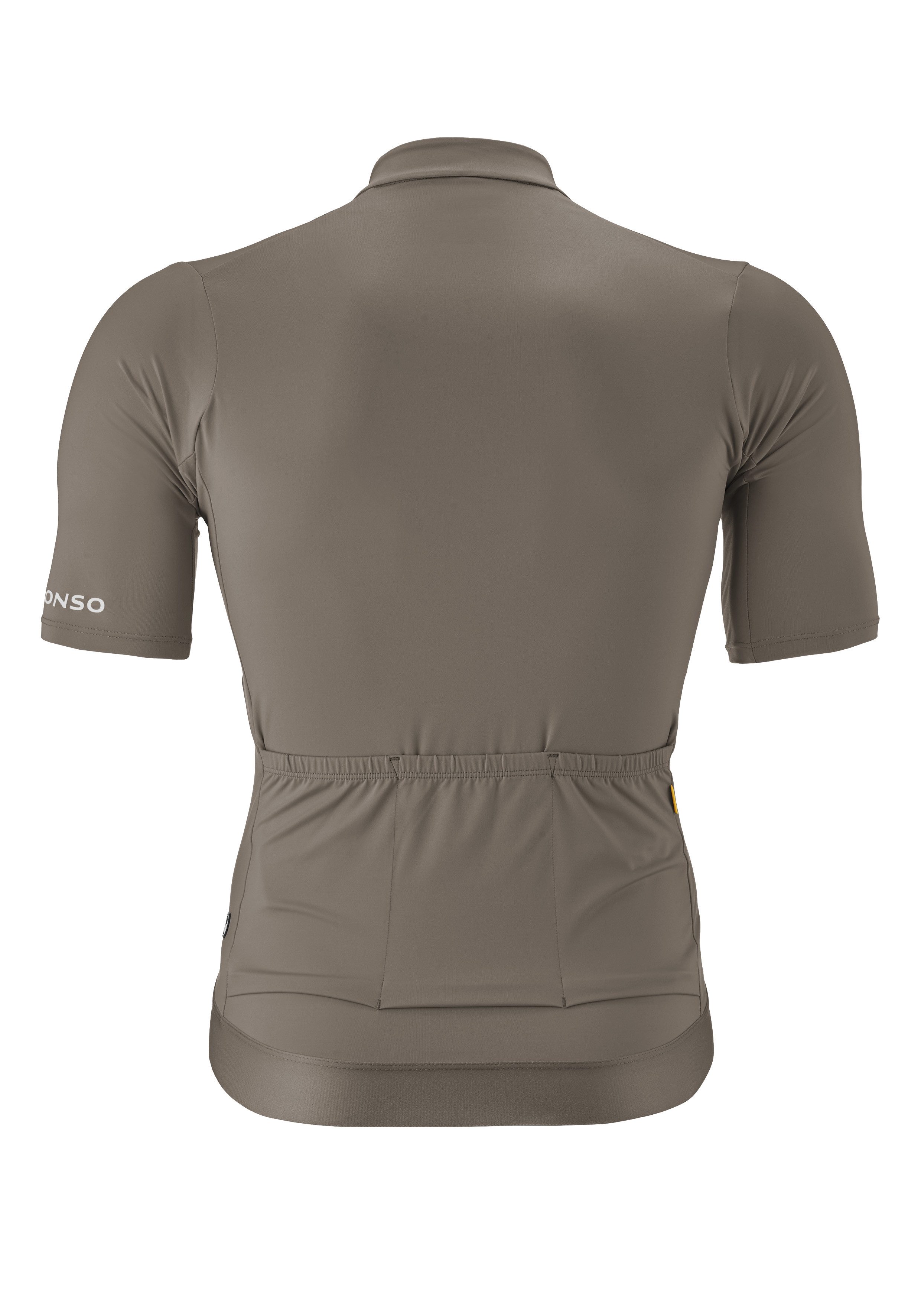 Gonso Fietsshirt Road Jersey M Heren fiets trui korte mouwen, full-zip trui, rugzak, slim fit