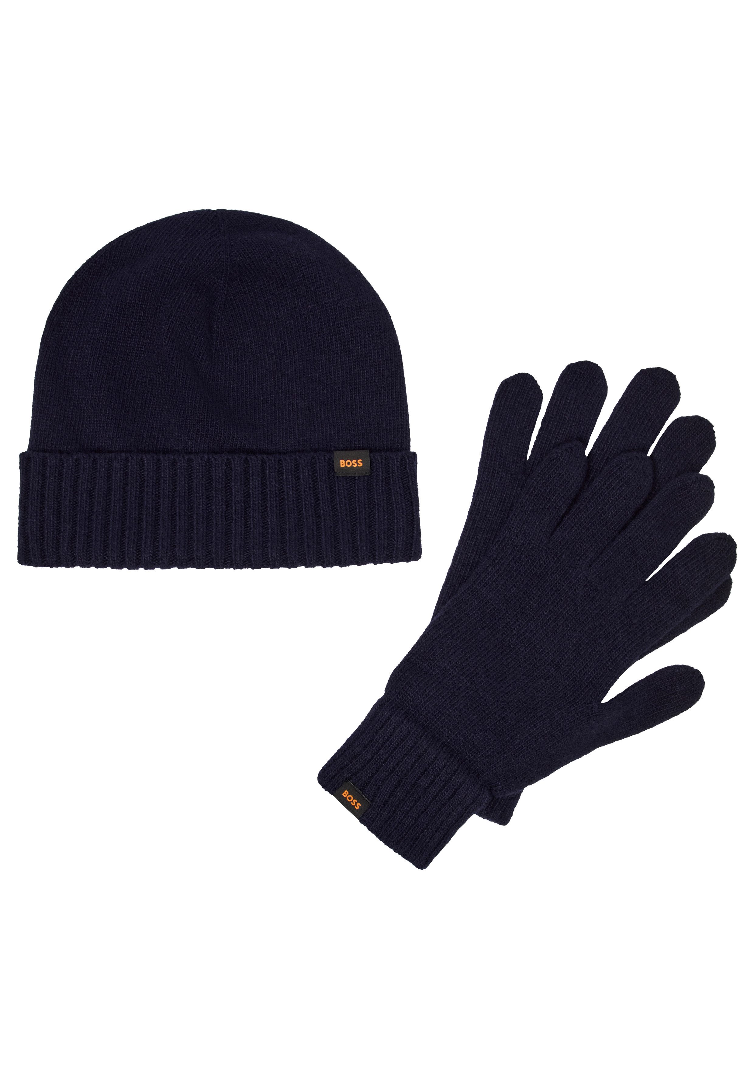 Boss Orange Gebreide handschoenen Kalipso (set)