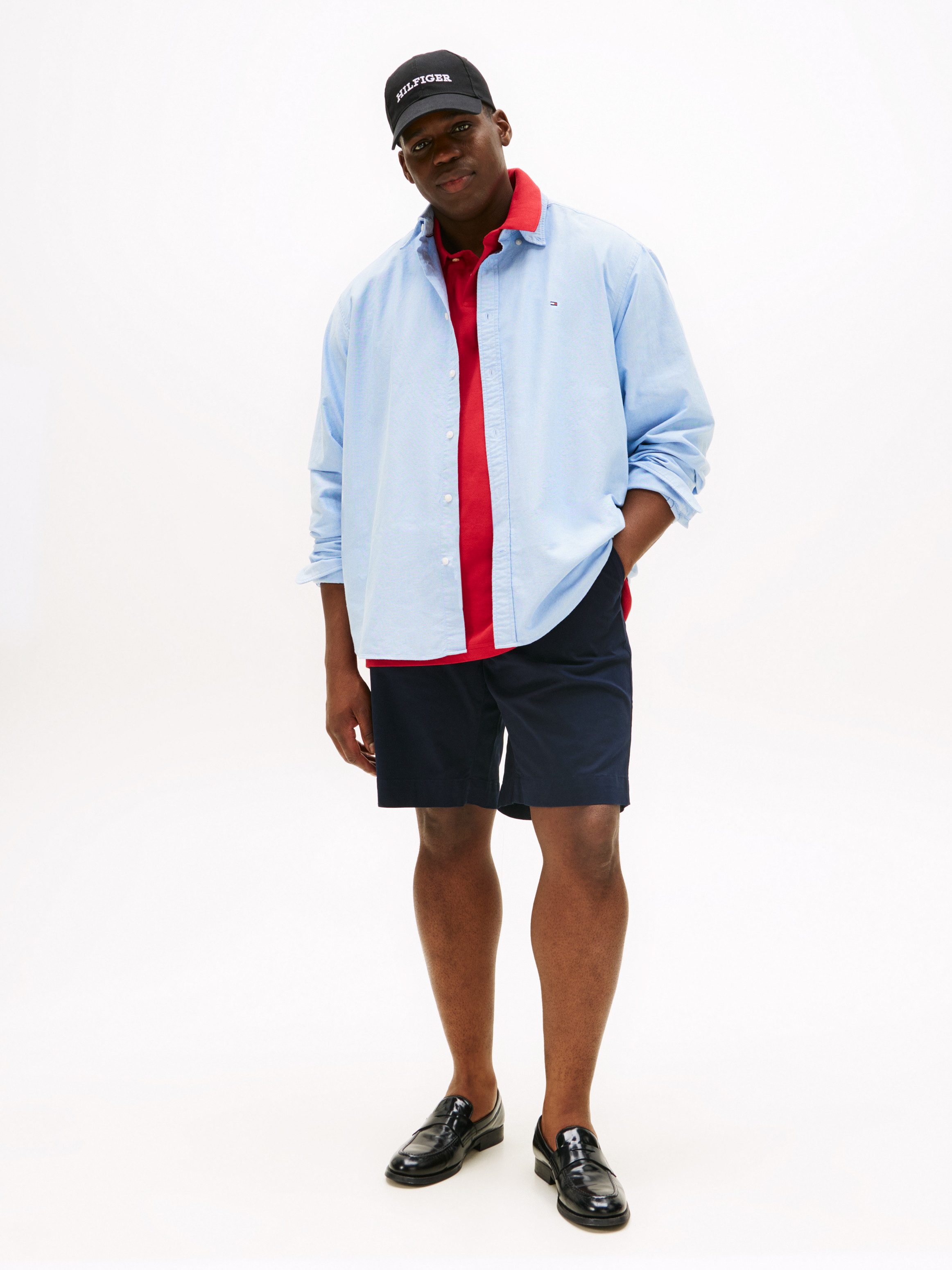 Tommy Hilfiger Overhemd met lange mouwen BT-SOLID HERITAGE OXFORD RF S-B