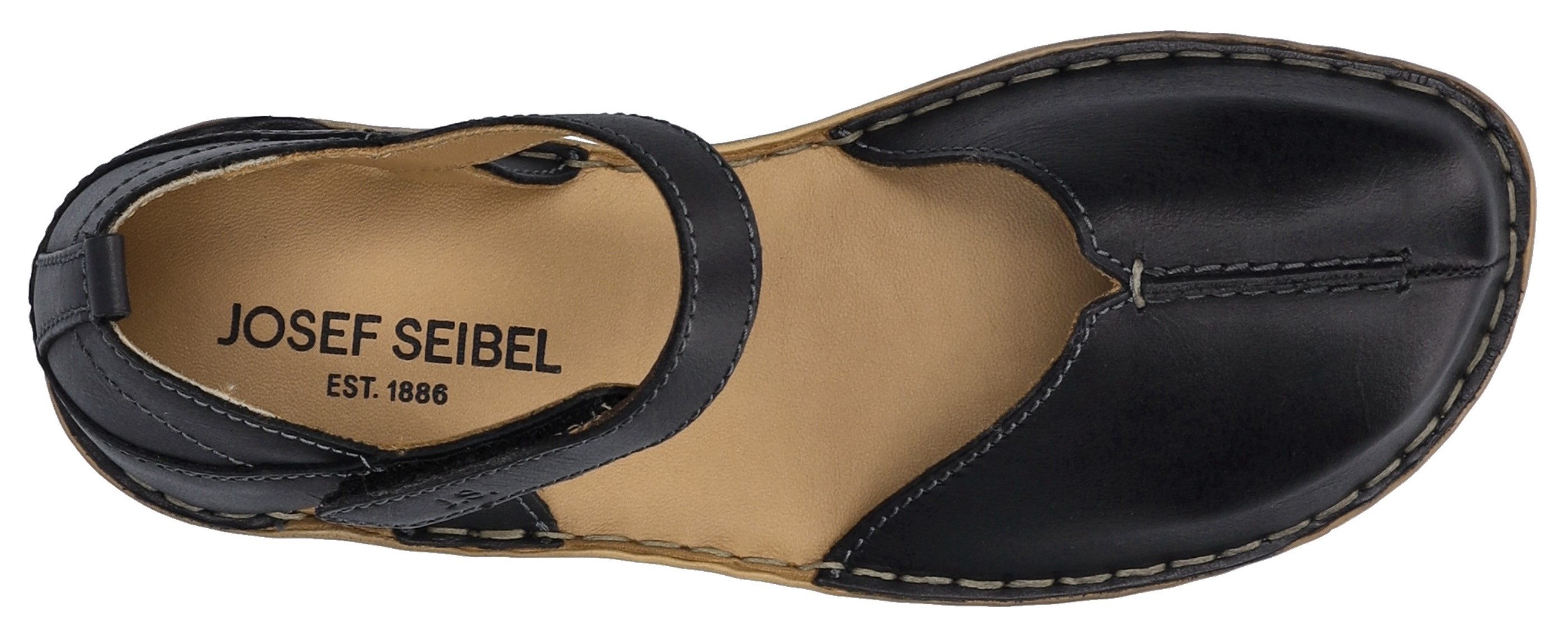 Josef Seibel Ballerina's met riempje ROSALIE 42 , sandaal, gespschoen, comfortschoen met klittenbandsluiting