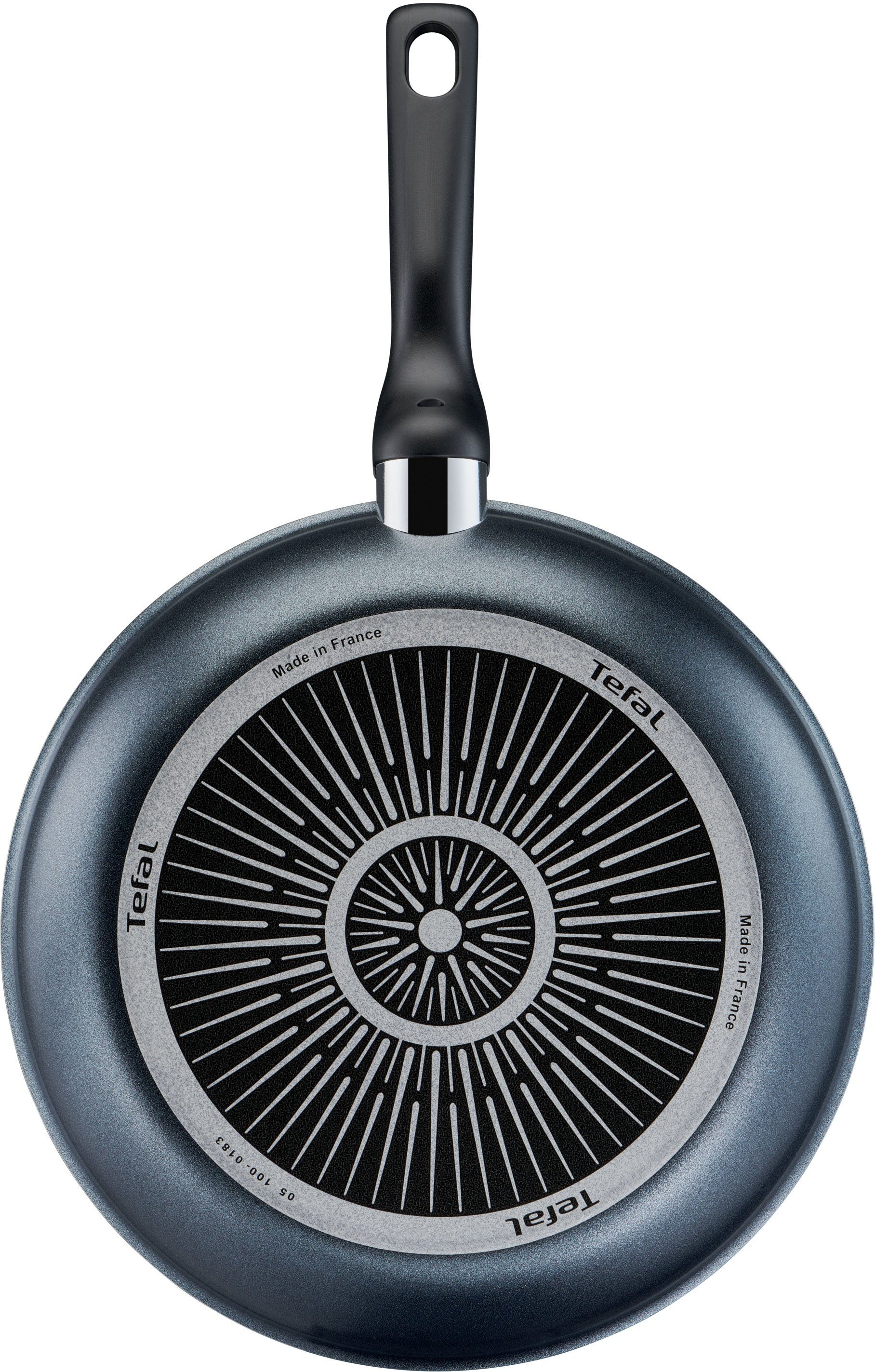 Tefal Pannenset XL Force Anti-aanbak, thermo-signaal, diepe vorm, voor alle kookplaten behalve inductie (set, 2-delig)