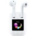 denver wireless in-ear-hoofdtelefoon twm-850 earbuds met mp3-speler wit