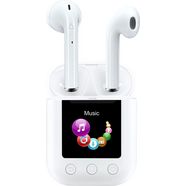 denver wireless in-ear-hoofdtelefoon twm-850 earbuds met mp3-speler wit