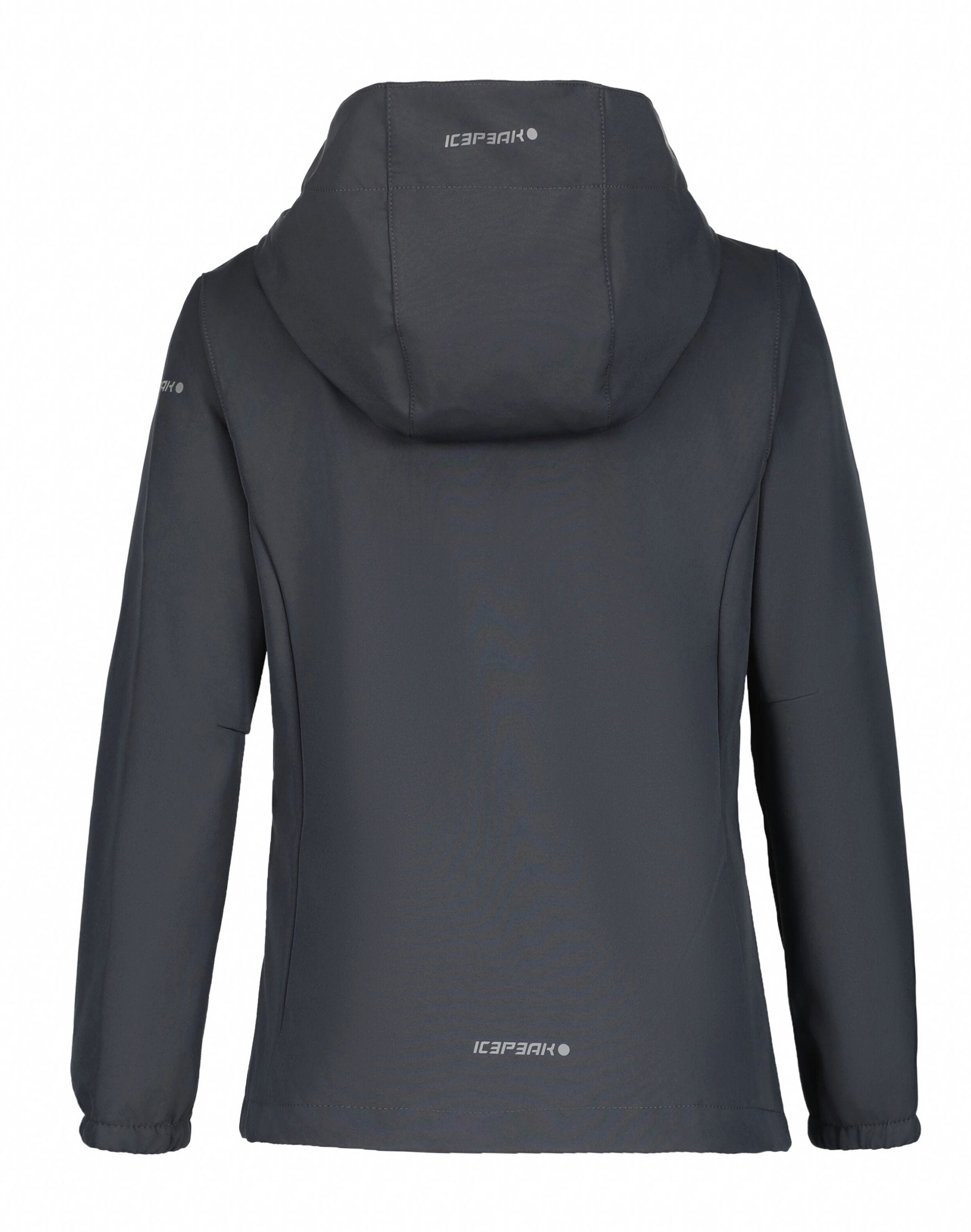 Icepeak Softshell-jack KULM JR met modieuze logo-opschriften (1 stuk)