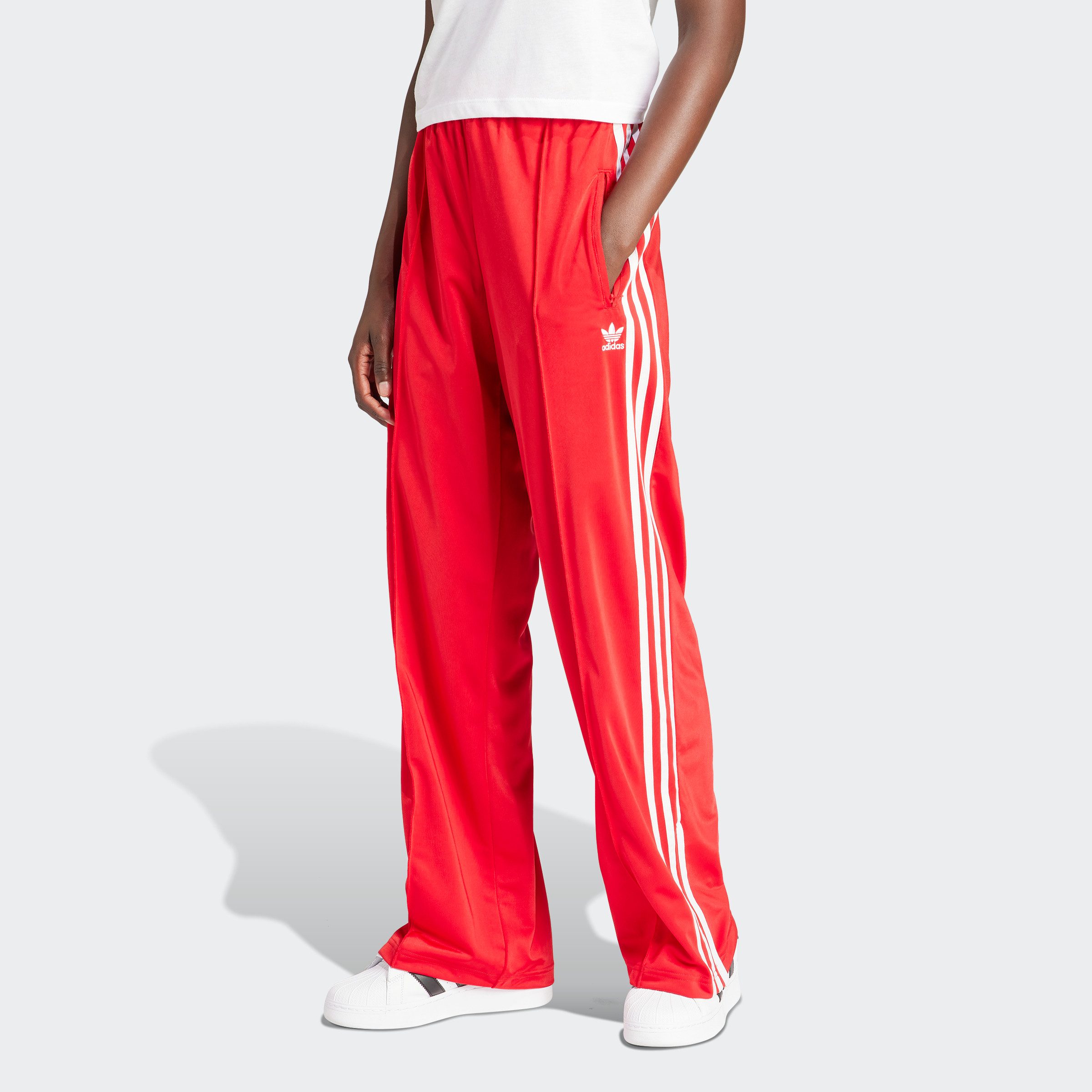 Adidas Originals Oversized Firebird Track Pants Better Scarlet- Dames Better Scarlet