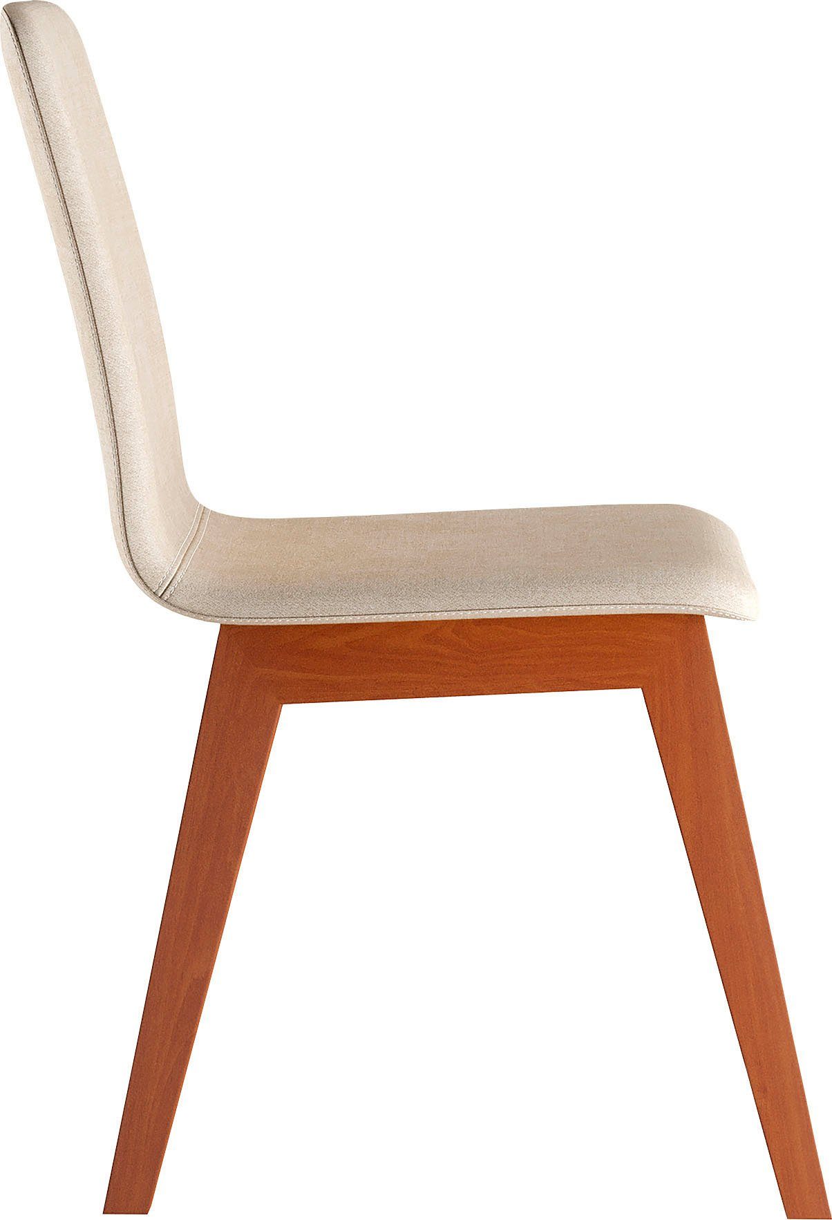 INOSIGN Stoel Sandy met verschillende stoelpootkleuren en kleurvarianten, zithoogte 47 cm (2 stuks)