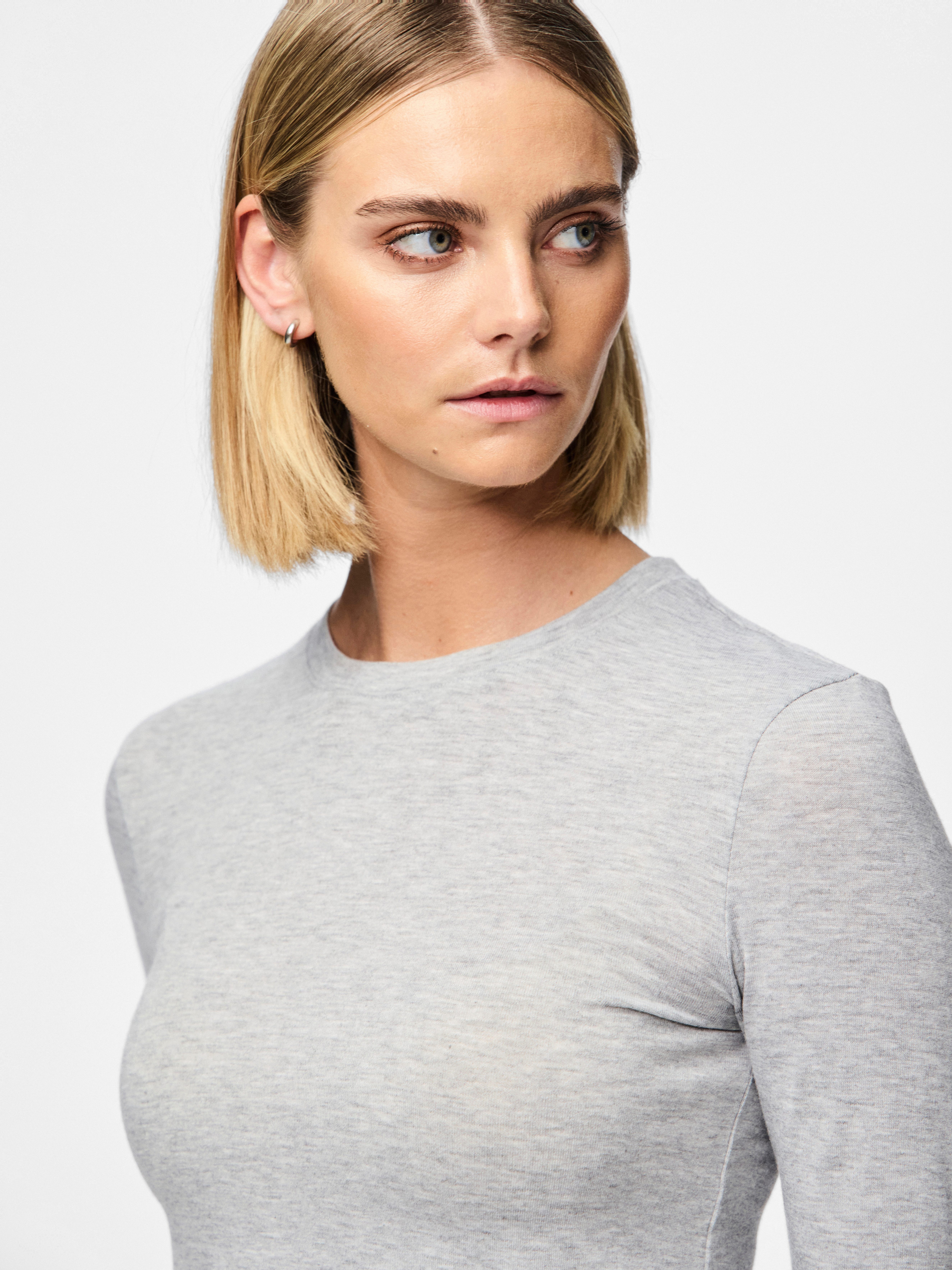 pieces Shirt met lange mouwen PCMARIA LS TOP NOOS BC