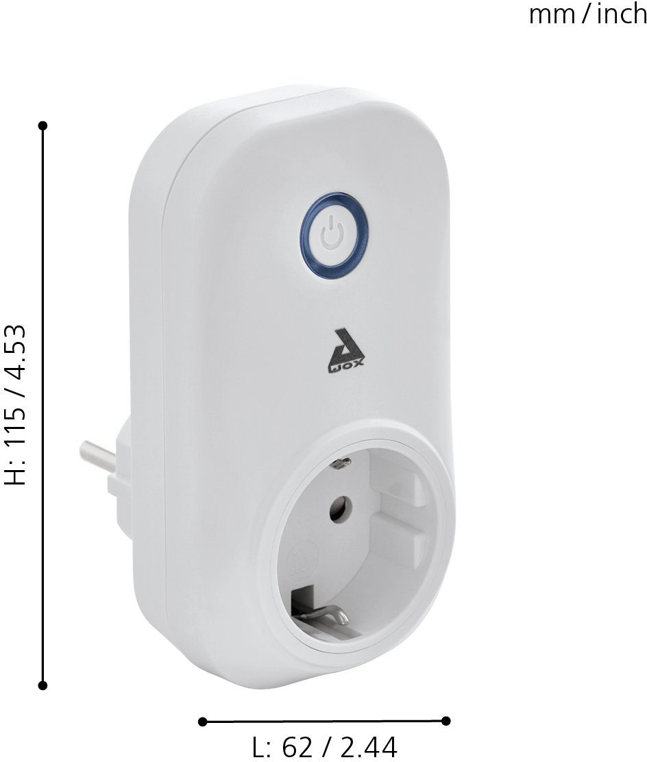 EGLO Stopcontact CONNECT plug (1 stuk)