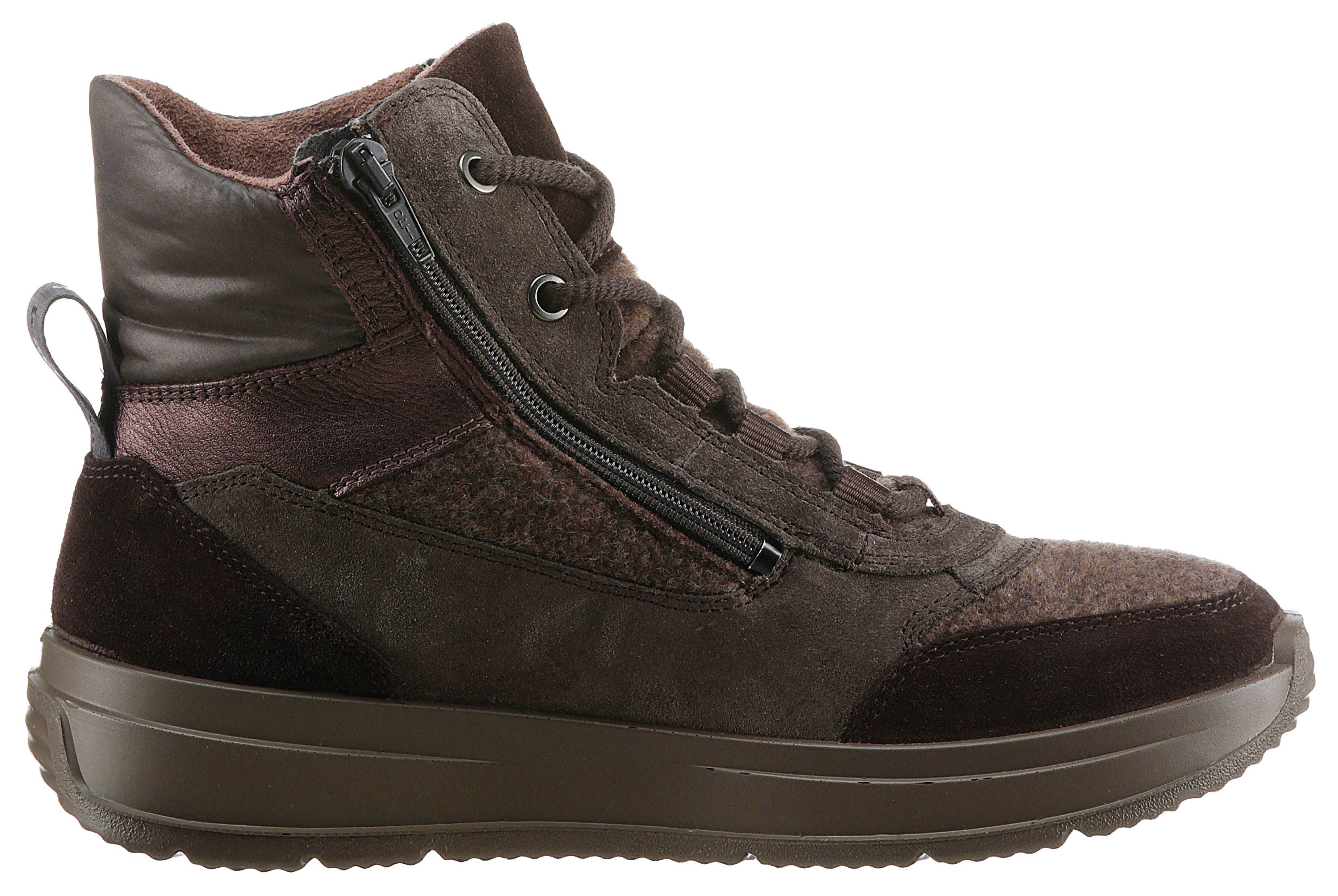 Legero Sneakers Sprinter trekkingschoen, veterschoen met waterafstotende gore tex-membraan