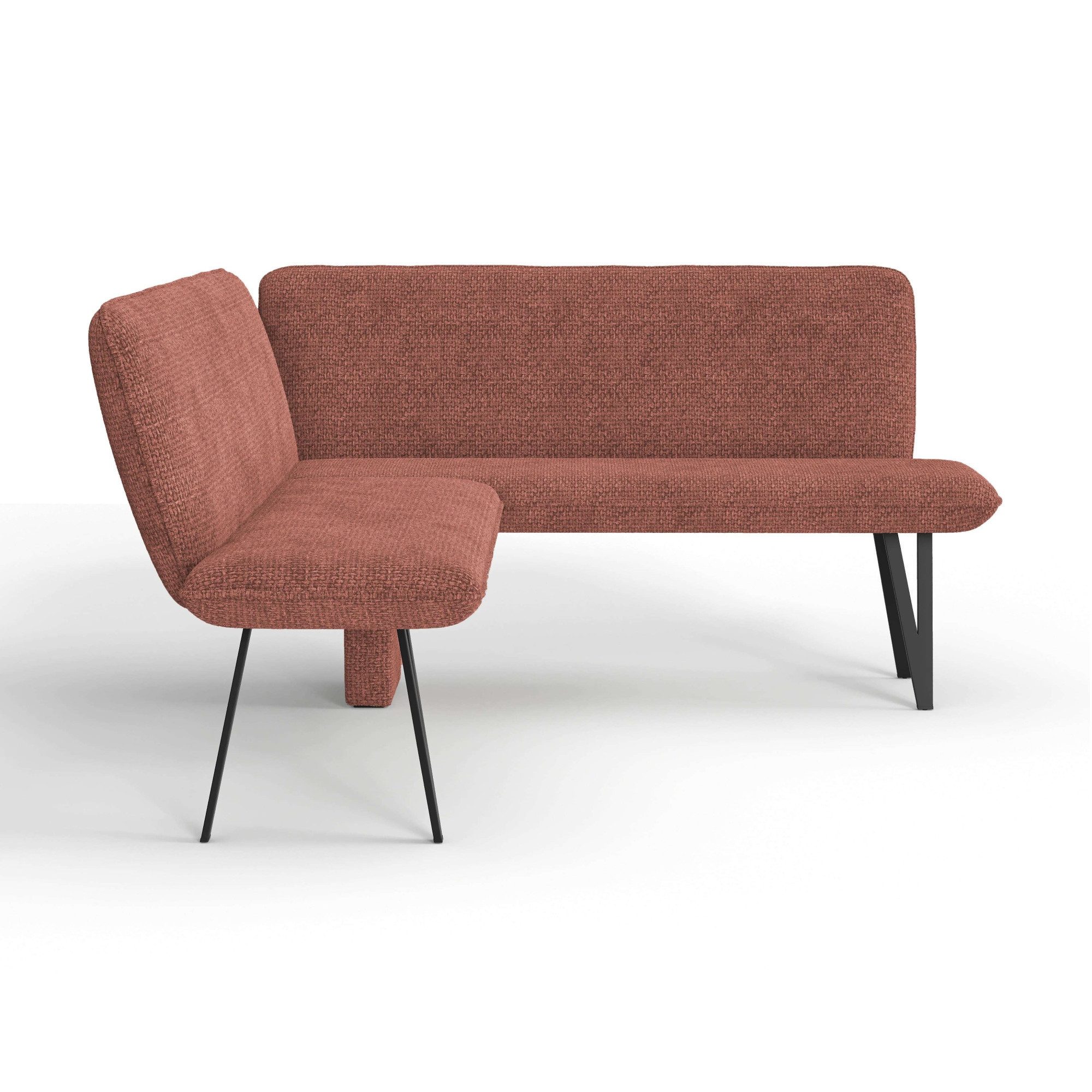 Home affaire Hoekbank Mily Keukenbank, Kussenbank, Eettafelbank, 205x164 cm Moderne bank en kleuren, aantal zitplaatsen: 5, vrij in de ruimte te