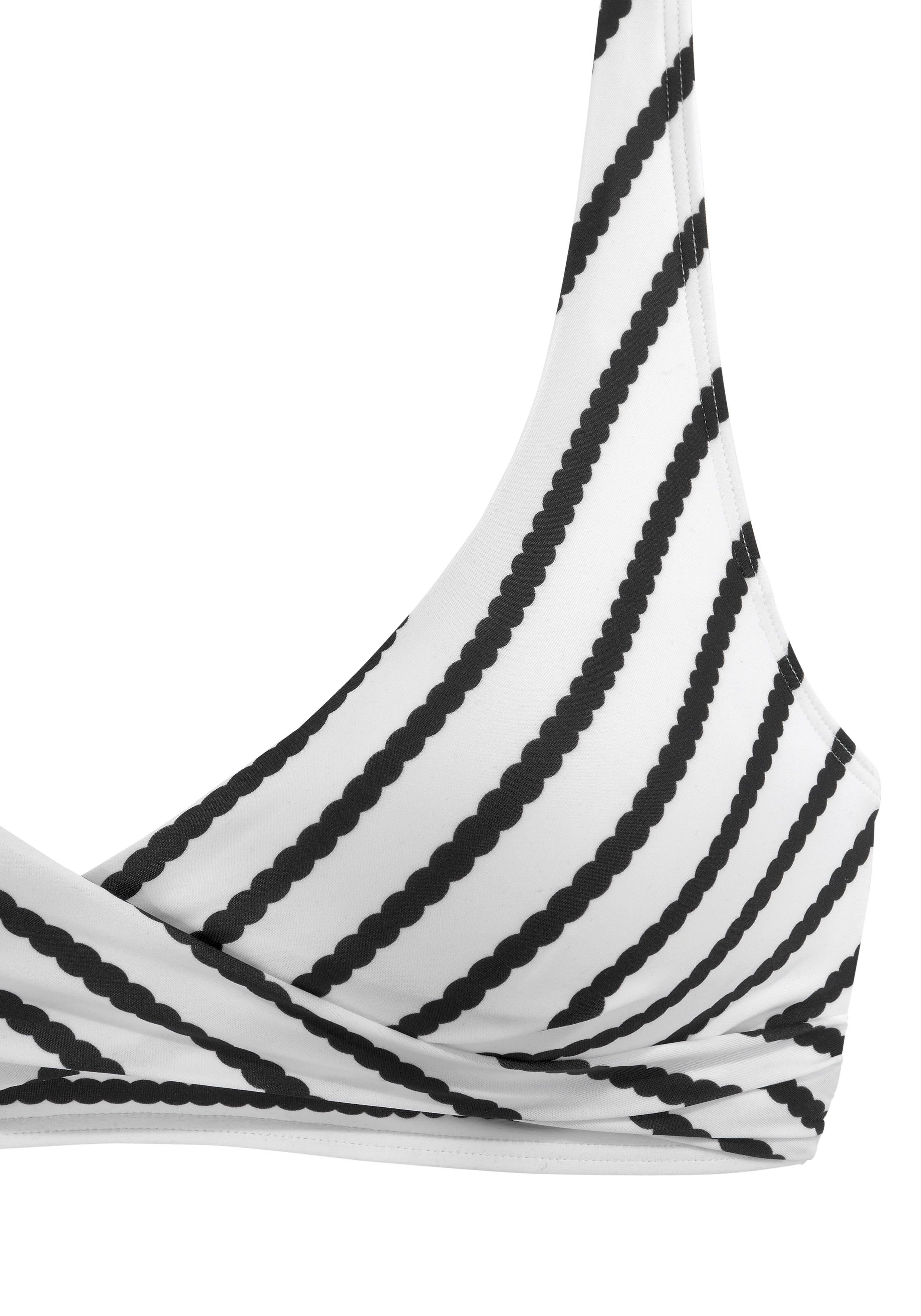 Lascana Triangelbikini in wikkellook