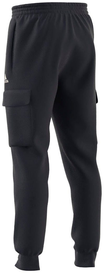 adidas Sportswear Sportbroek ESSENTIALS FLEECE REGULAR TAPERED CARGOBROEK Joggingbroek cargo van zacht fleece-materiaal (1-delig)