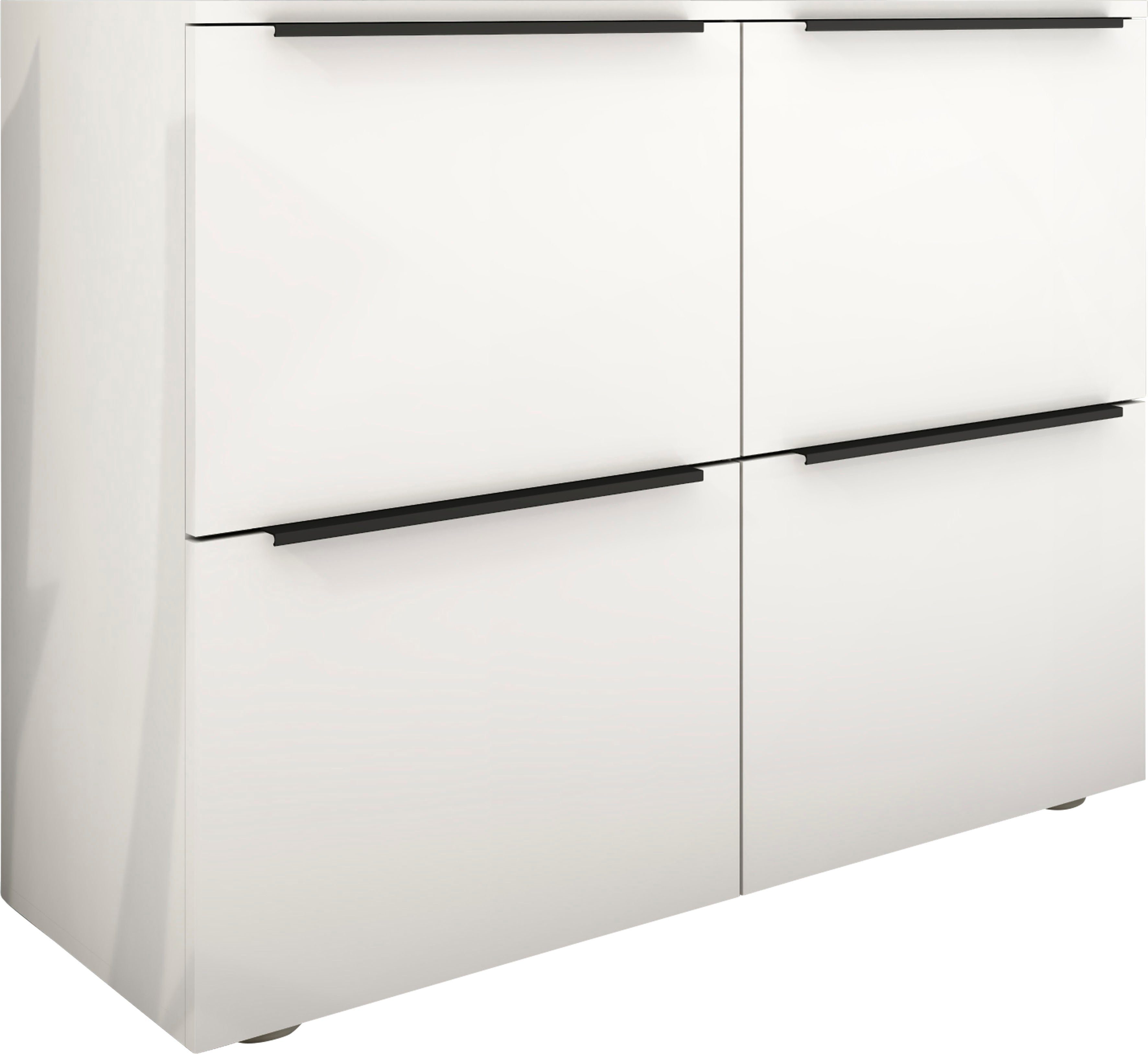 borchardt Möbel Archiefkast Tom Breedte 93 cm, multifunctionele kast bijzetkastjes wit