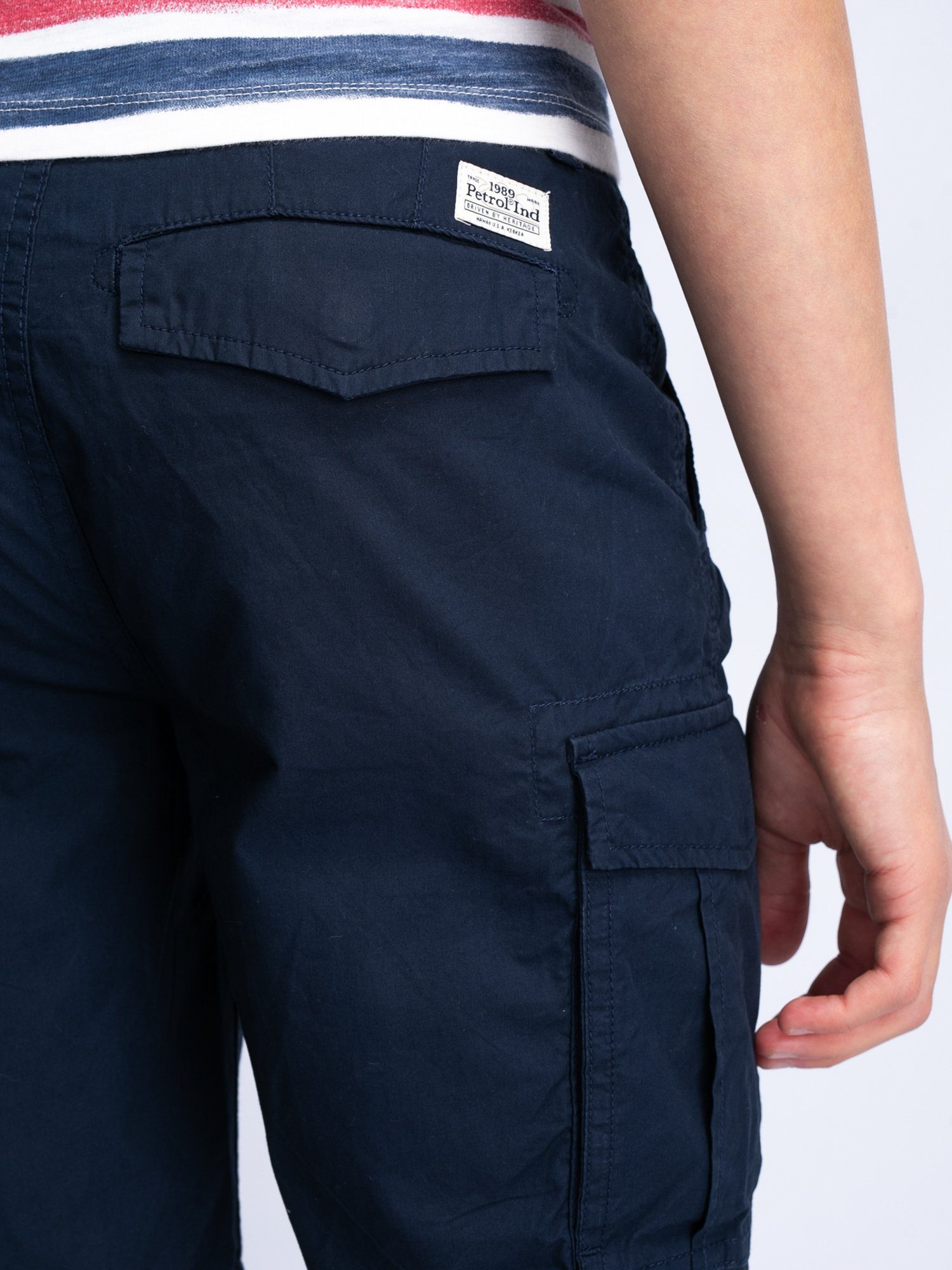 Petrol Industries Cargoshort met riem - voor jongens (2-delig)