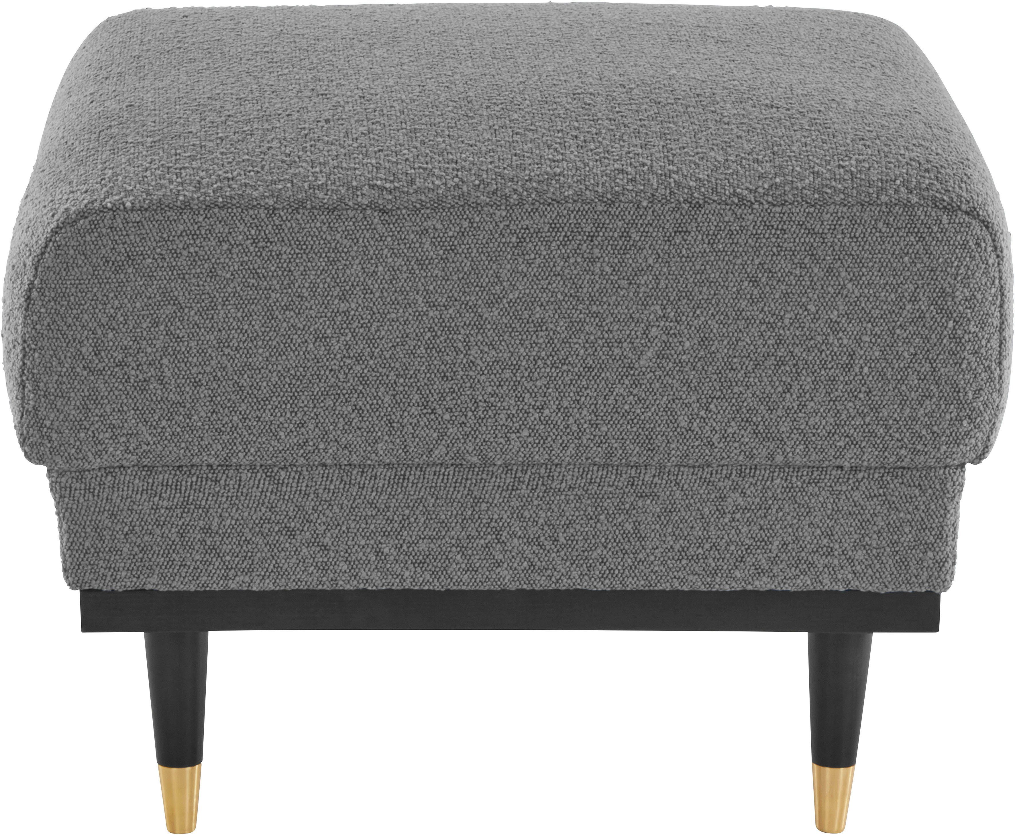 Home affaire Hocker Chamby New bouclé-structuurbekleding