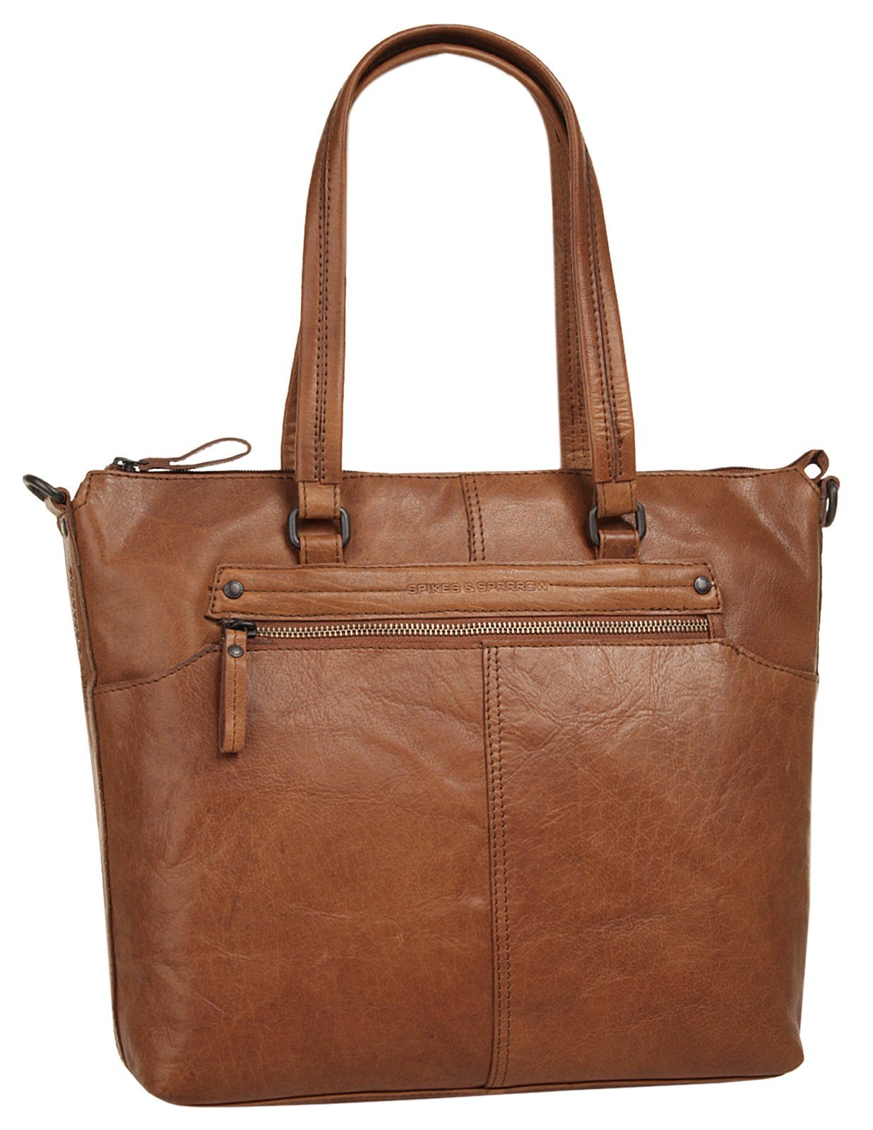 Spikes & Sparrow Shopper echt leder