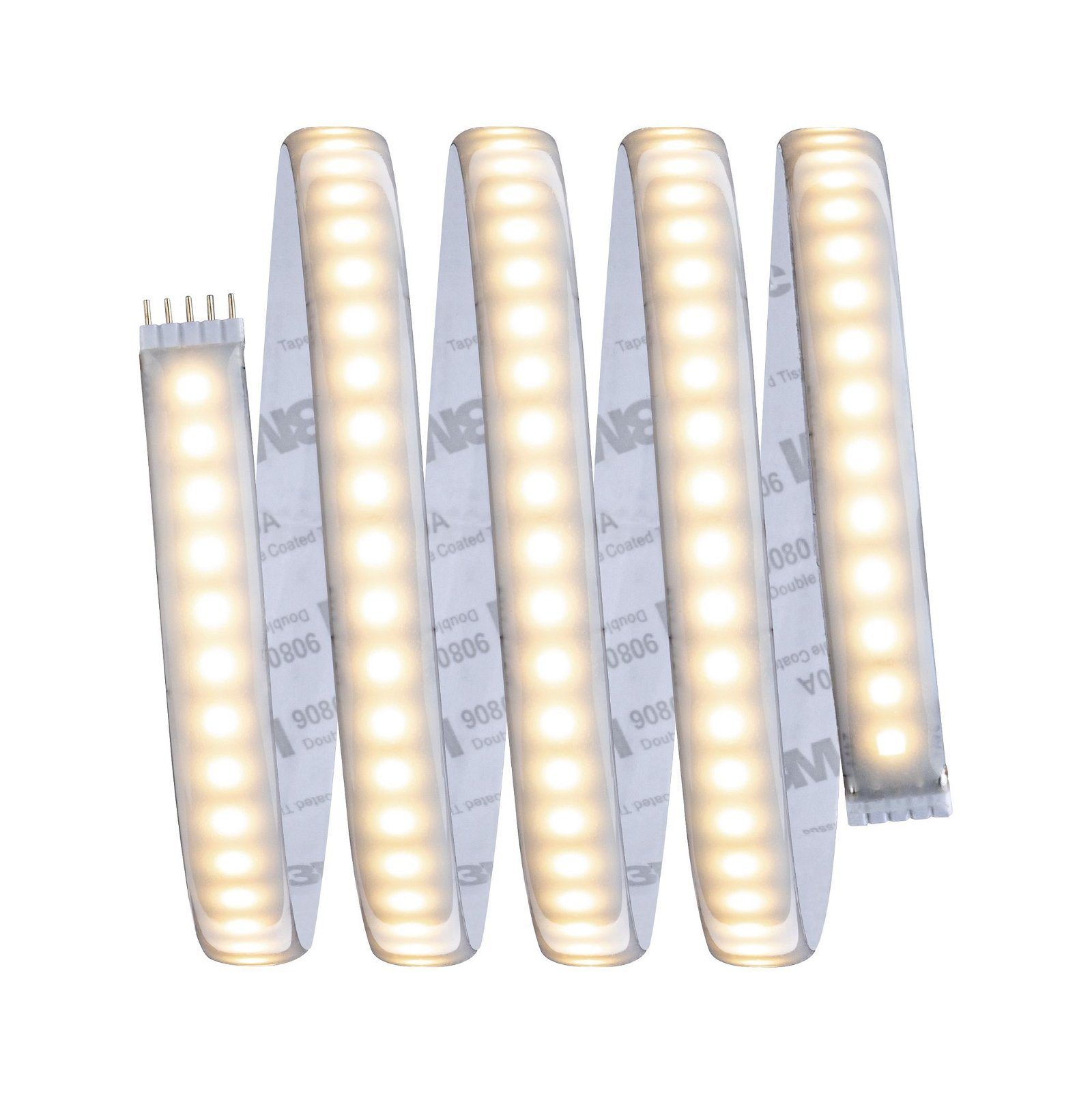 Paulmann Led-strepen MaxLED 1000 Basisset 1,5m 20W 230/24V 60VA zilverkleur kunststof (1 stuk)