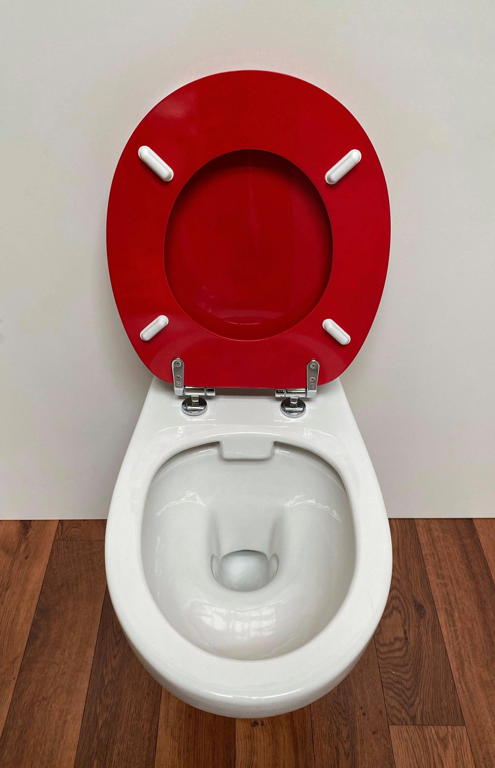 ADOB Toiletzitting Appel Soft-closemechanisme, zeer stabiel