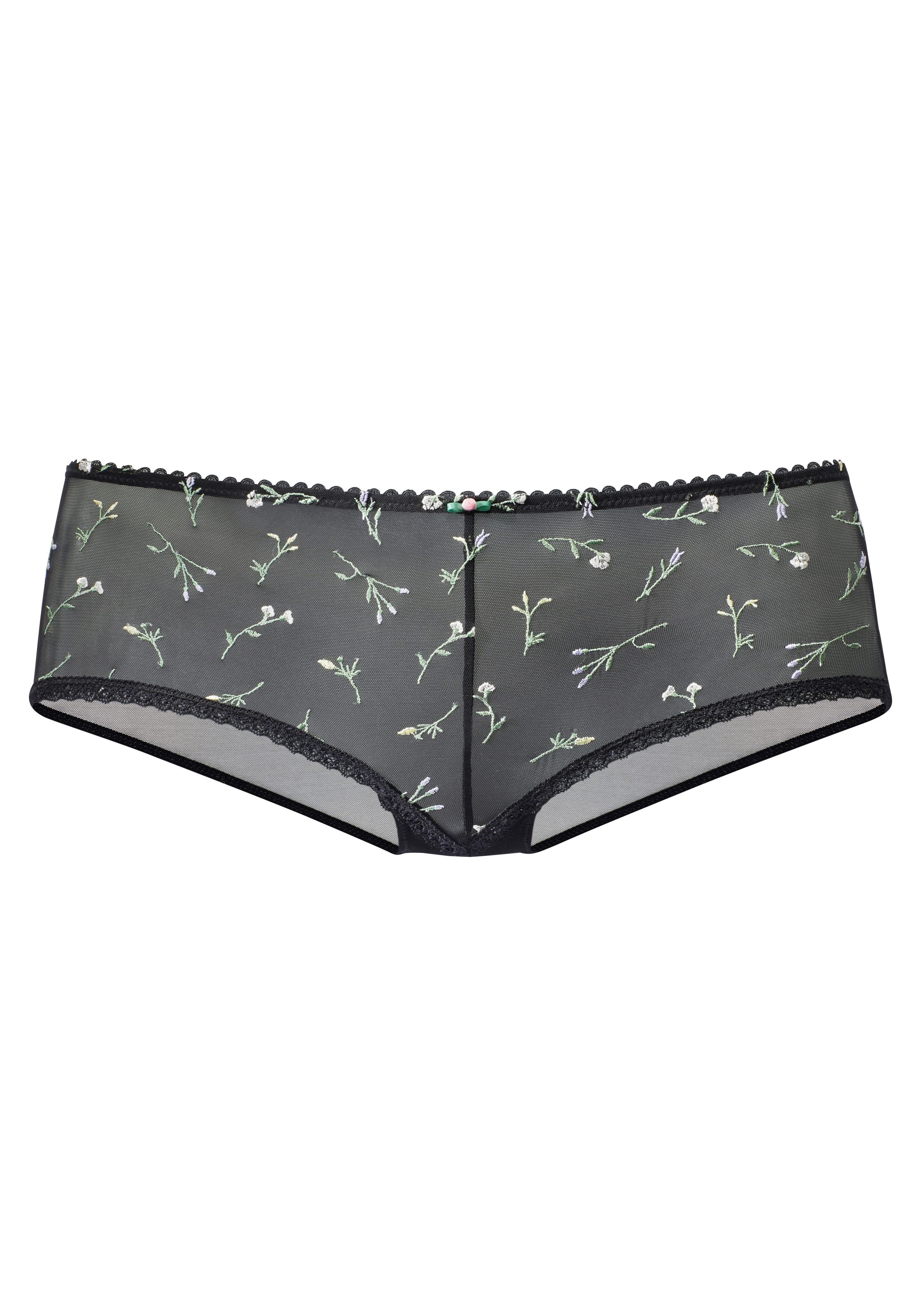 Vivance Hipster Thea met bloemen van fijn geborduurd kant, sexy lingerie