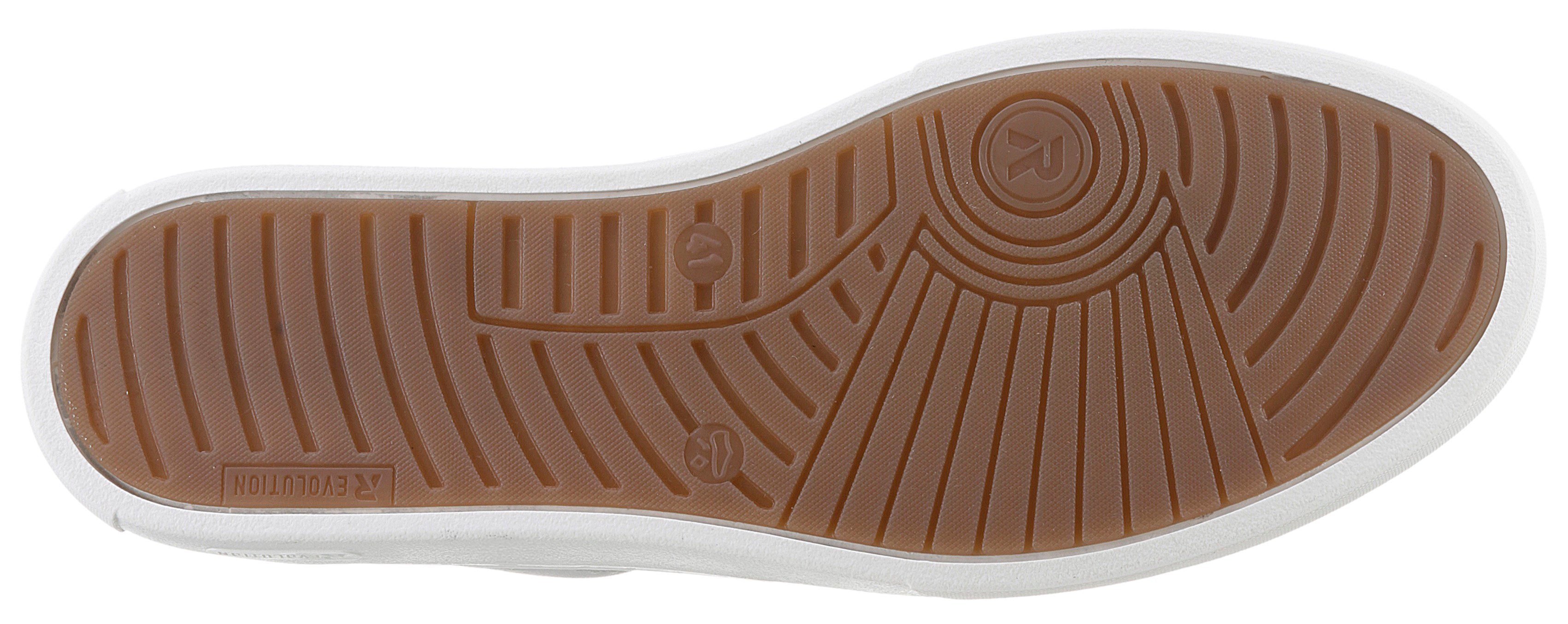 RIEKER Sport Sneakers met leren binnenvoering, vrijetijdsschoen, lage schoen, veterschoen