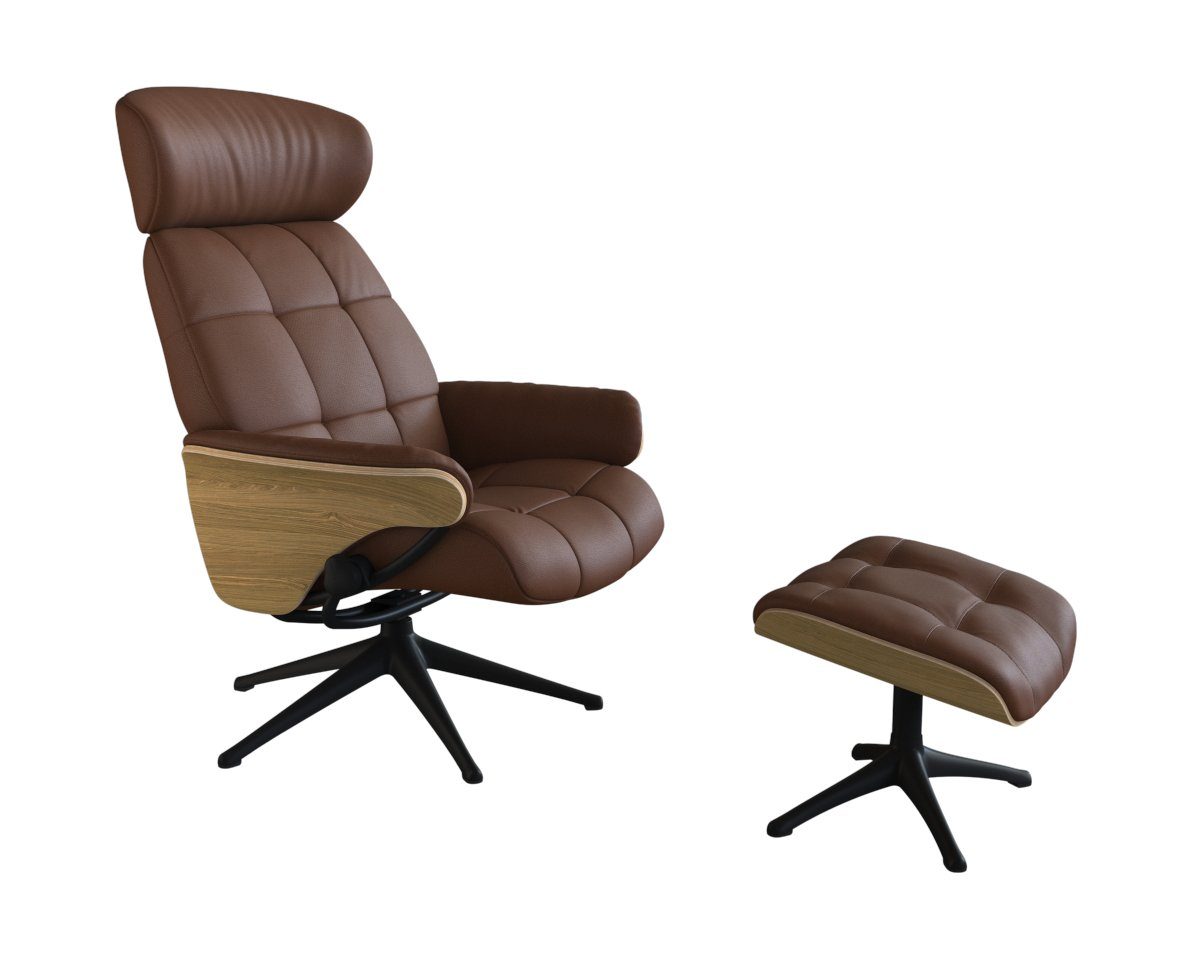 FLEXLUX Relaxfauteuil Skagen functionele stoel, gestoffeerde stoel, armleuning, TV-fauteuil