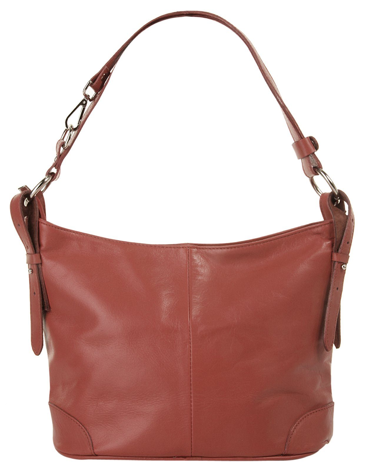 Samantha Look Schoudertas echt leer, made in italy