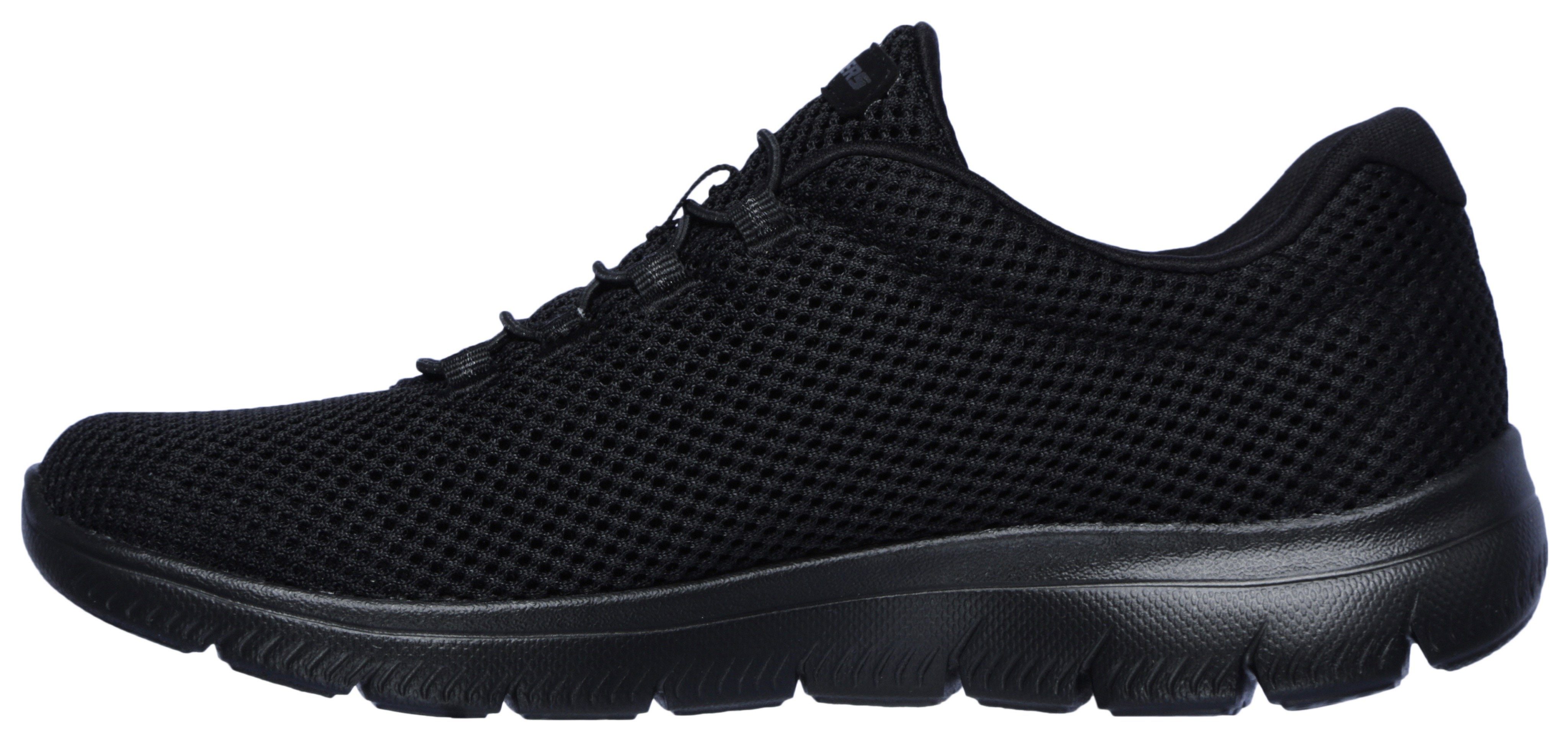 Skechers Slip-on sneakers Summits Vrijetijdsschoen, lage schoen, instapschoen met comfortabele binnenzool