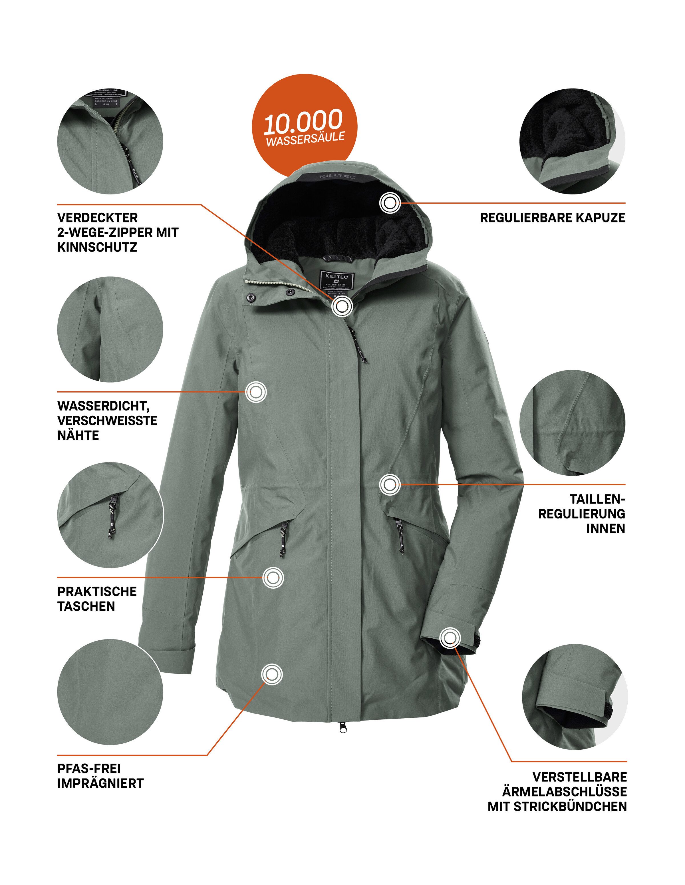 Killtec Parka KOW 19 WMN PRK