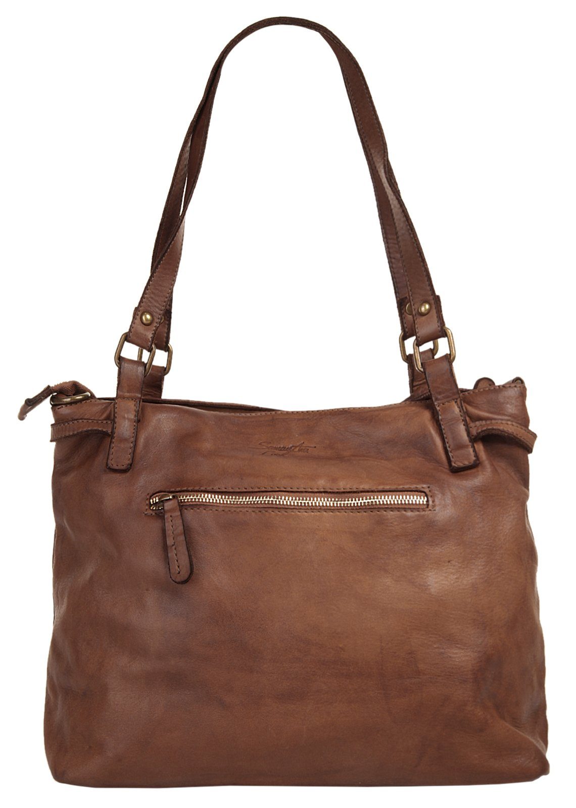 Samantha Look Shopper echt leer, made in italy