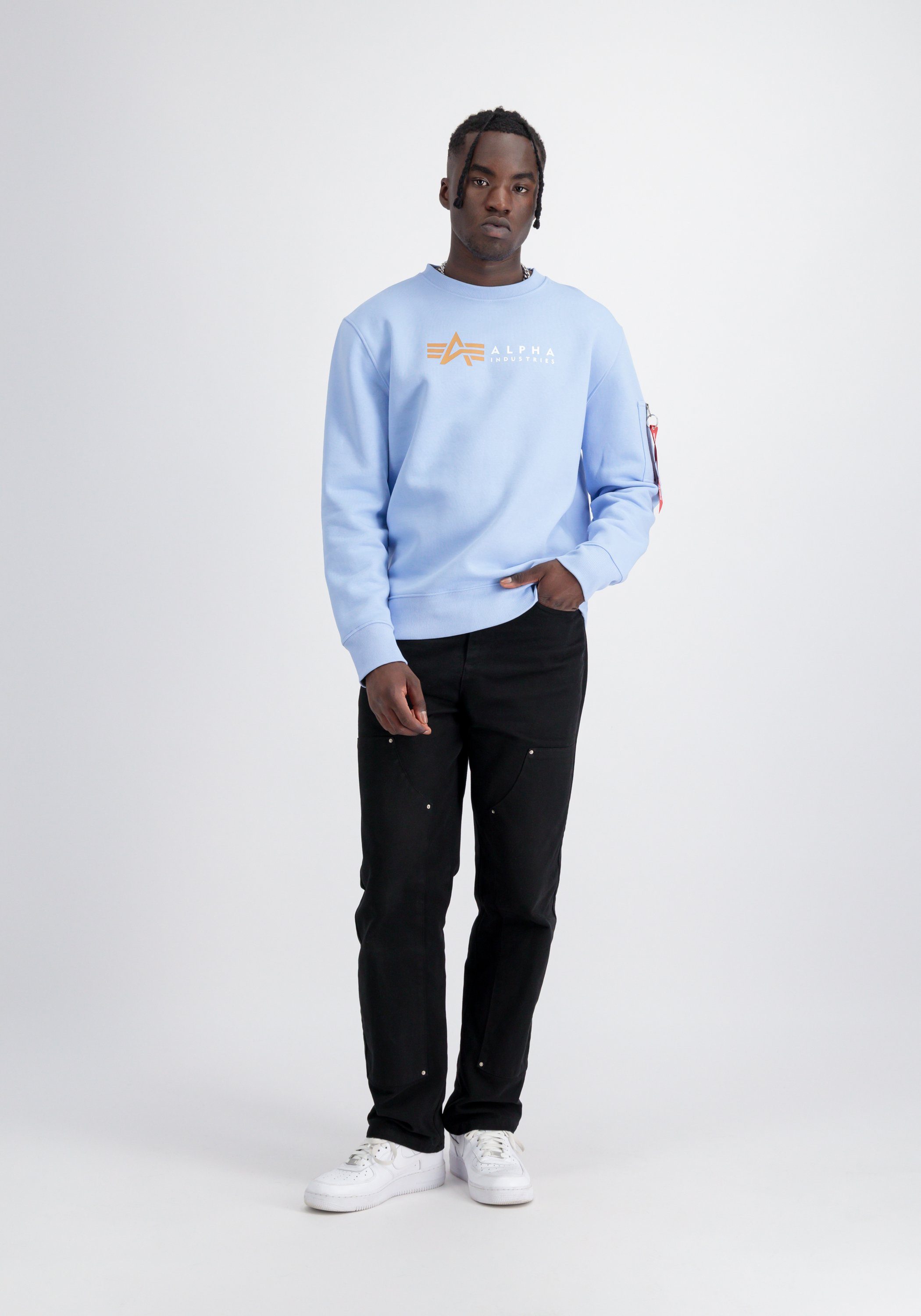 Alpha Industries Sweater Alpha Industries Men - Sweatshirts Alpha Label Sweatshirt