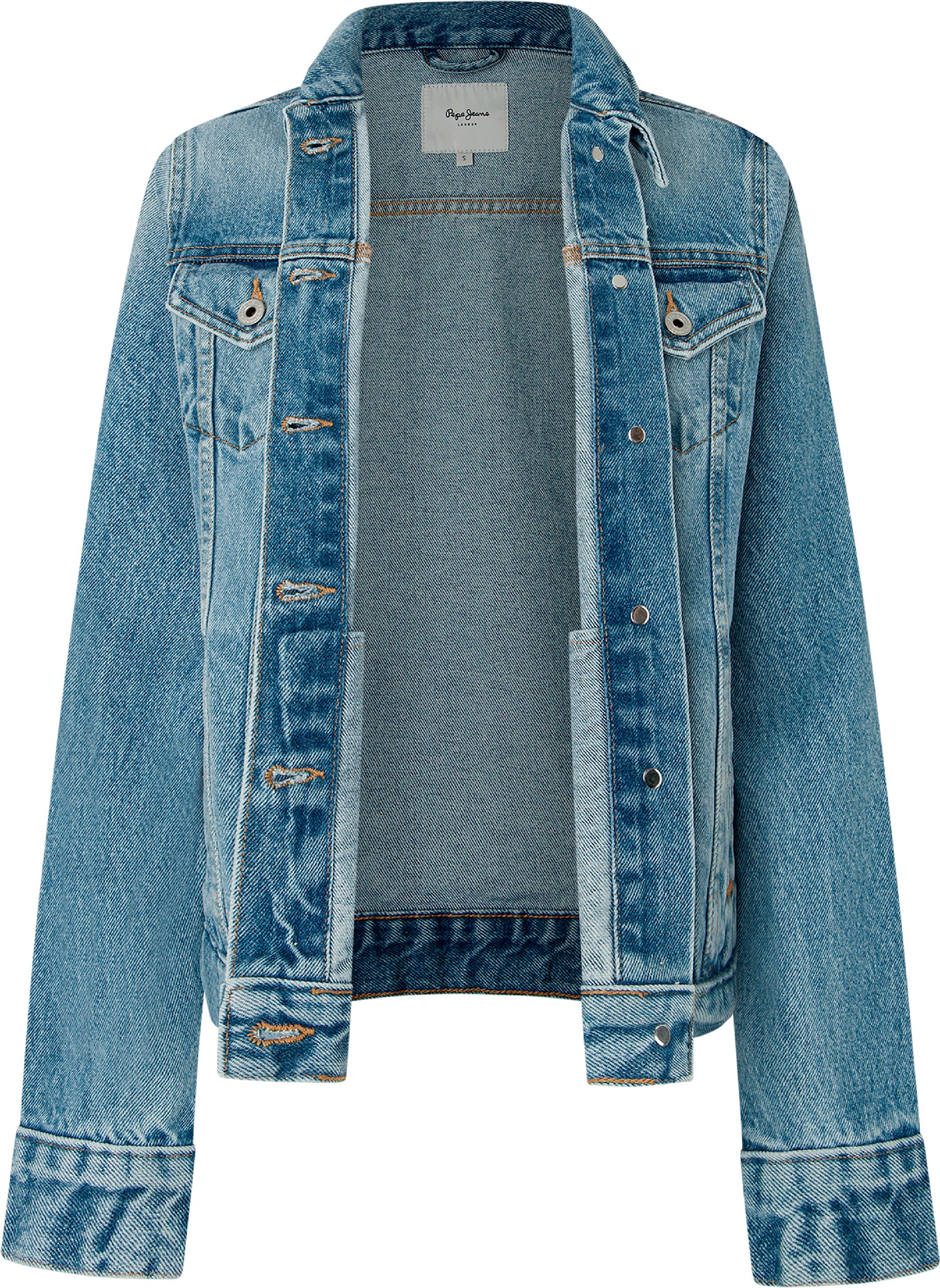 Pepe Jeans jack REGULAR JACKET in authentieke denimkwaliteit