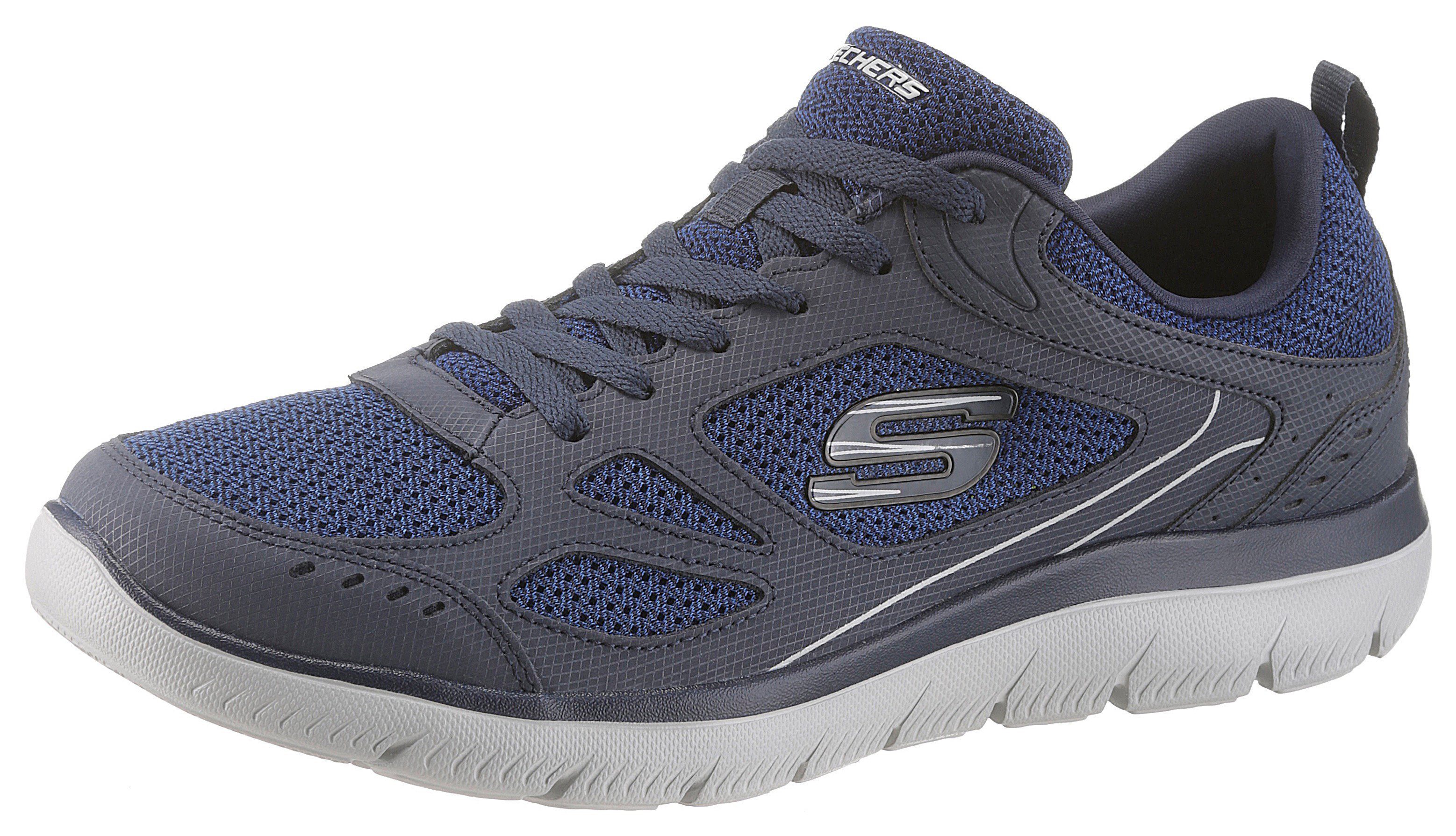 Skechers Sneakers Summits-South Rim , vrijetijdsschoen, lage schoen, veterschoen in moderne materiaalmix
