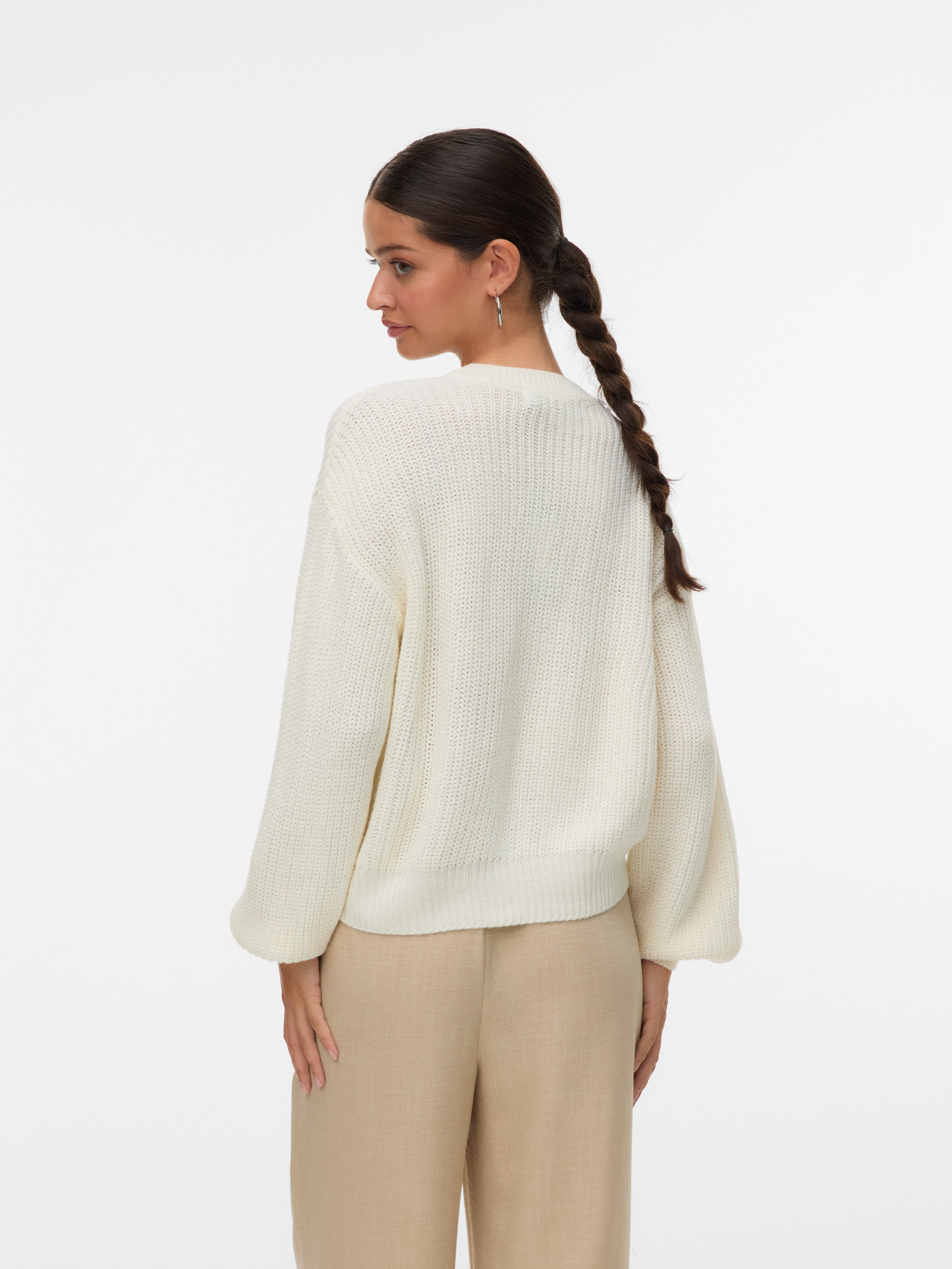 Vero Moda Vest VMLEA LS O-NECK CARDIGAN NOOS