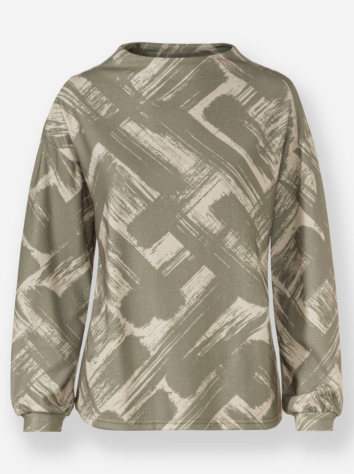 heine Shirt met lange mouwen Gedessineerd shirt (1-delig)
