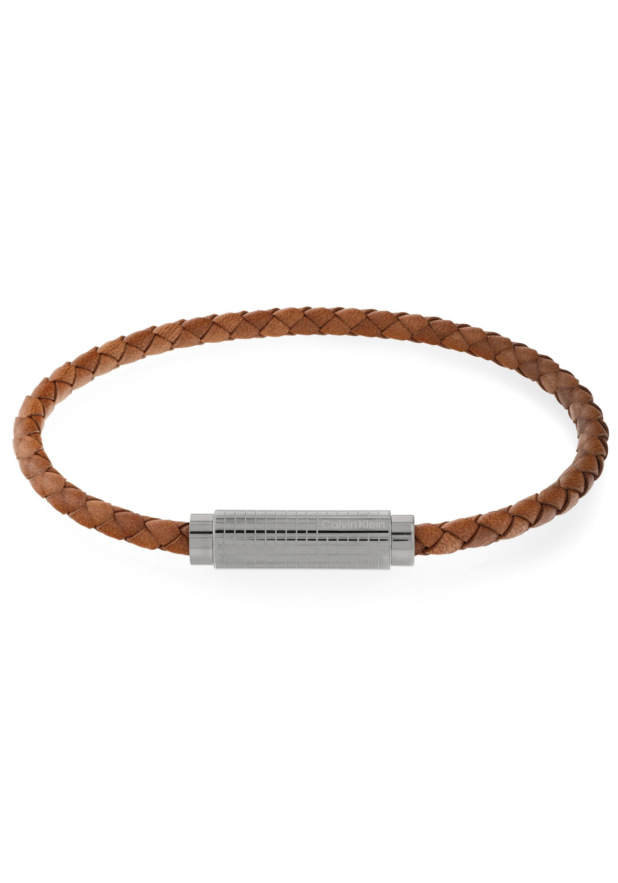 Calvin Klein Armband Sieraden roestvrij stalen armband leren armband ARCHITECTURAL