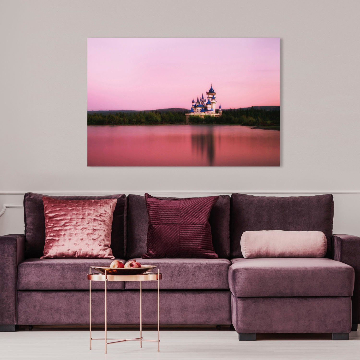 queence Artprint op acrylglas Slot Fine Art-print in galeriekwaliteit