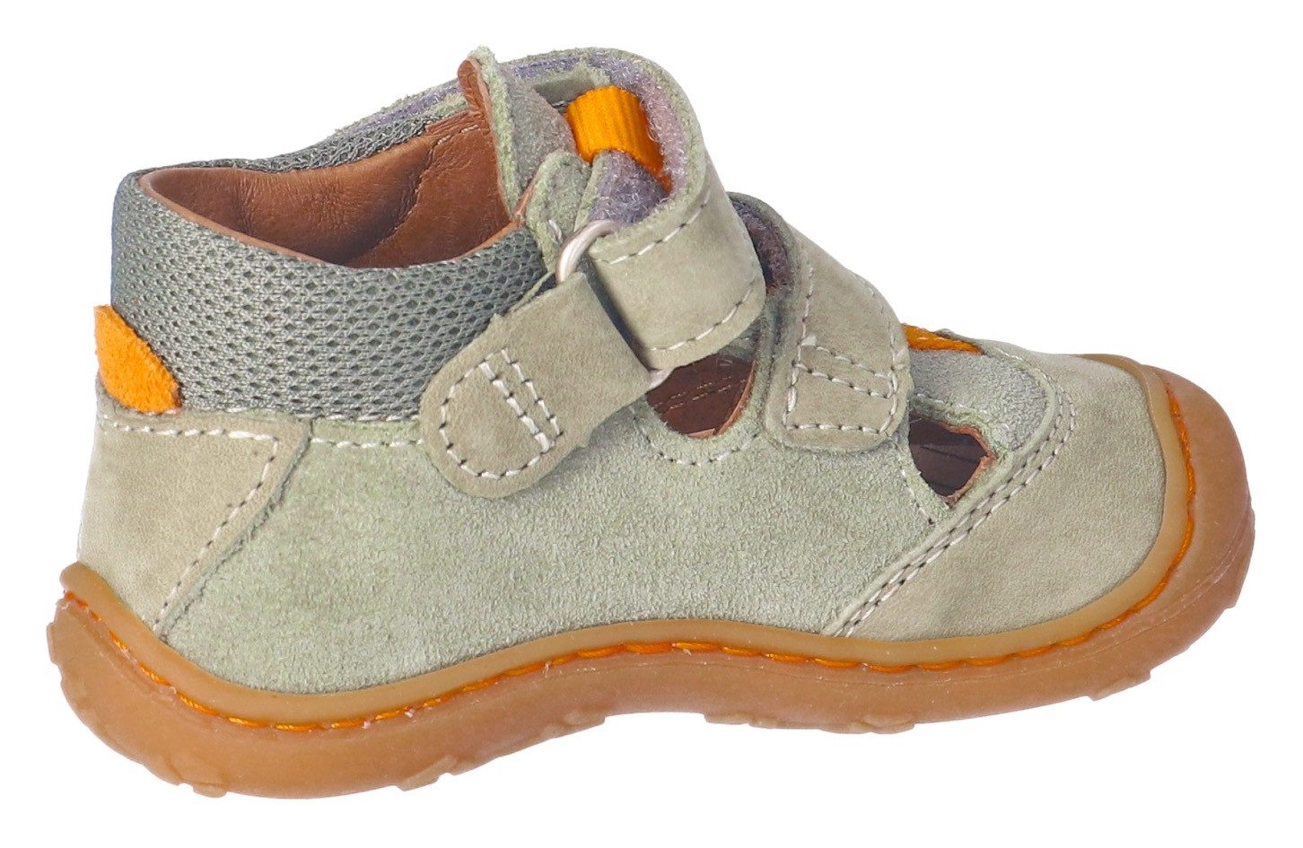PEPINO by RICOSTA Babyschoentjes Ebi WMS: gemiddeld , klittenbandschoen, leren binnenzool, maat sjabloon te downloaden