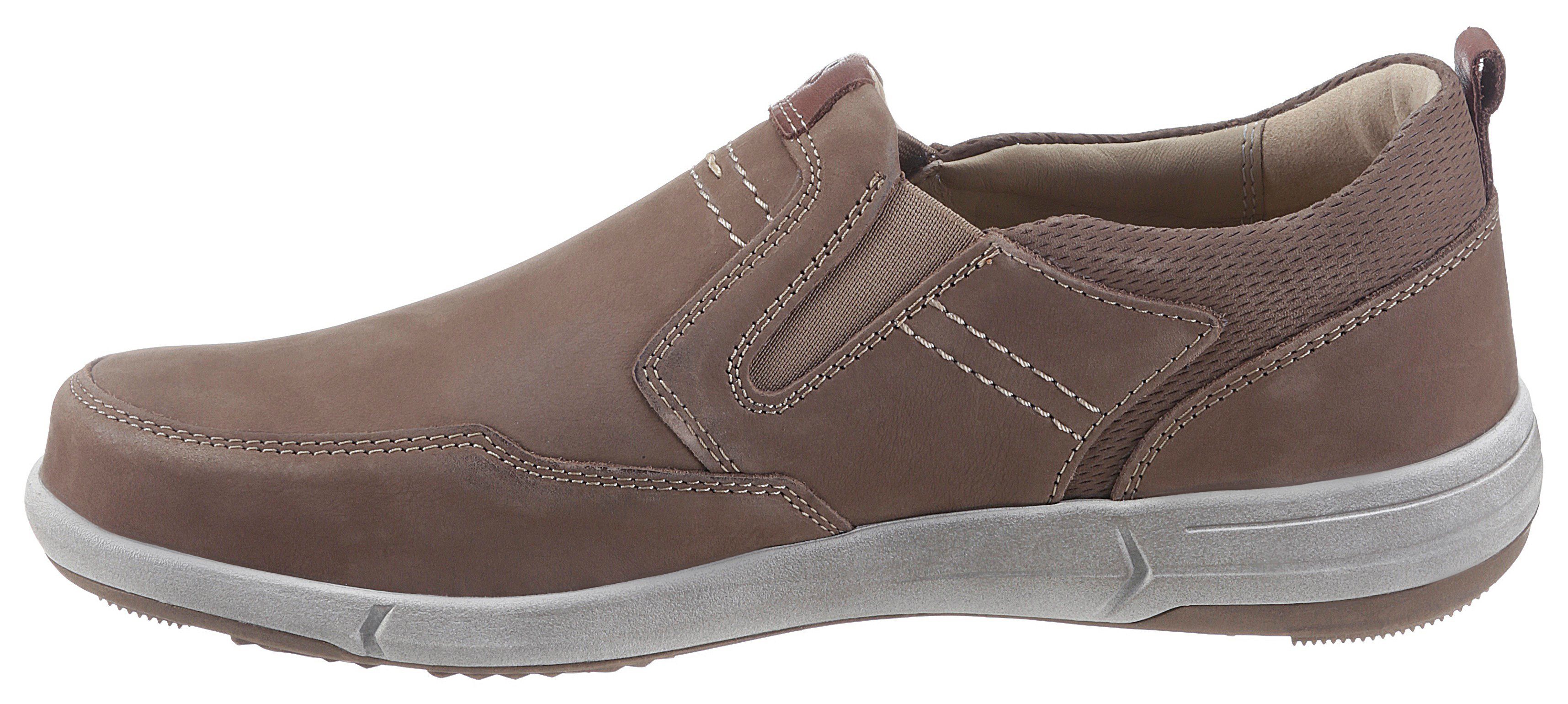 Josef Seibel Instappers Enrico 04 Comfortschoen, instapschoen met subtiele contrastdetails